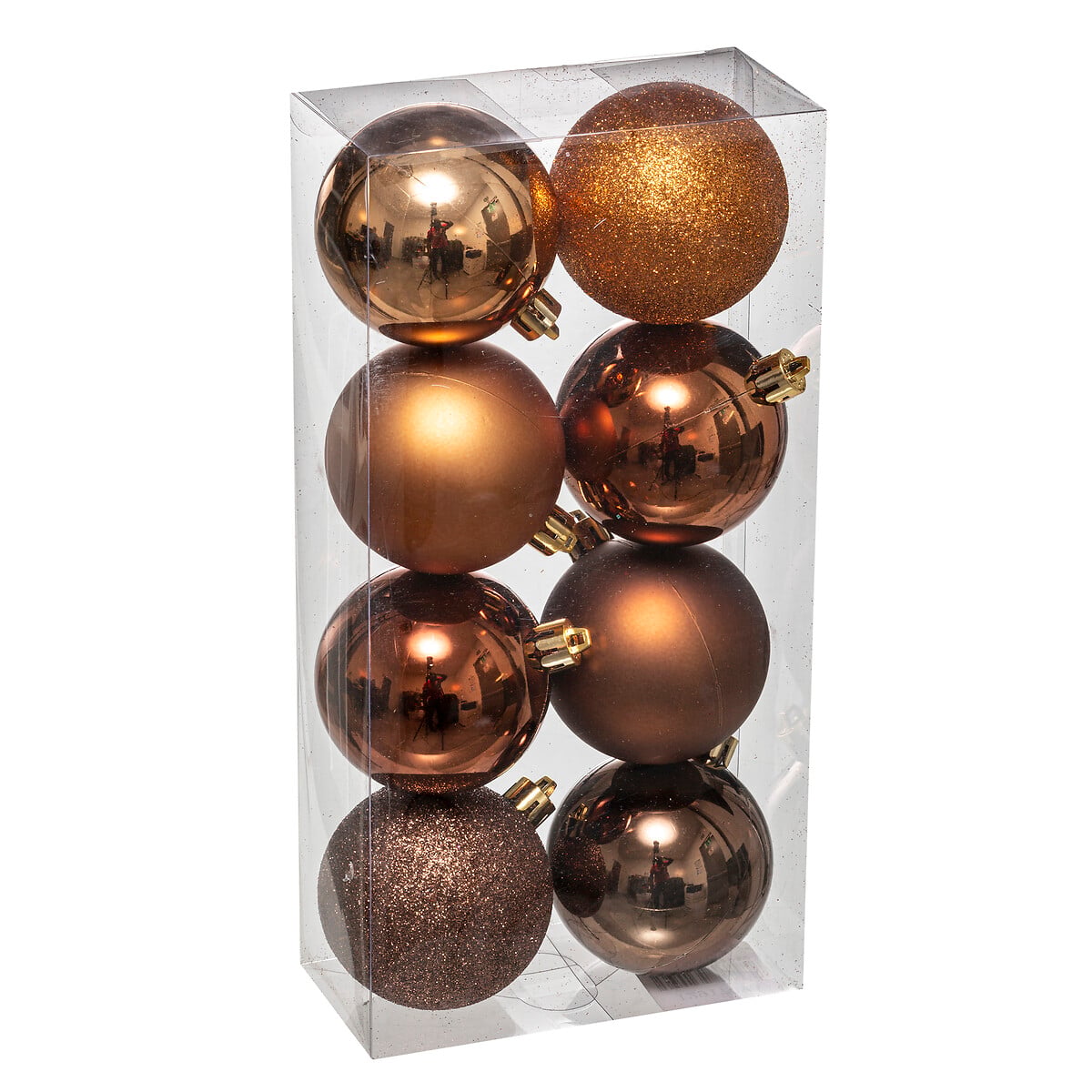 Conjunto de 8 bolas bronze 7cm by hôma, photo 1