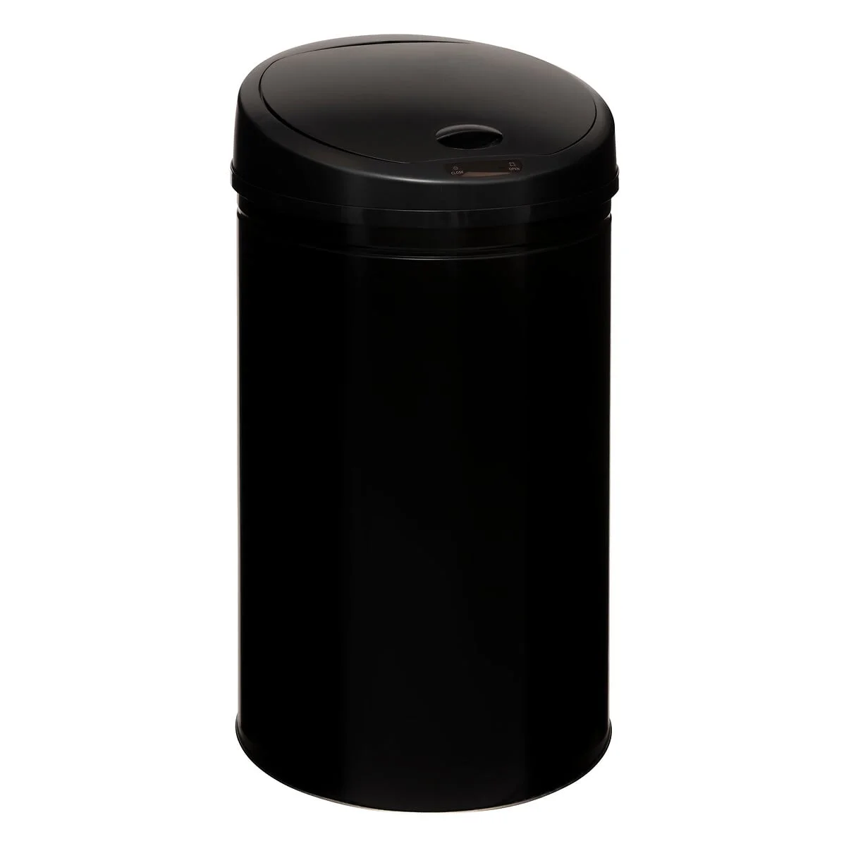 Balde do lixo com sensor automático preto em inox by hôma, photo 1