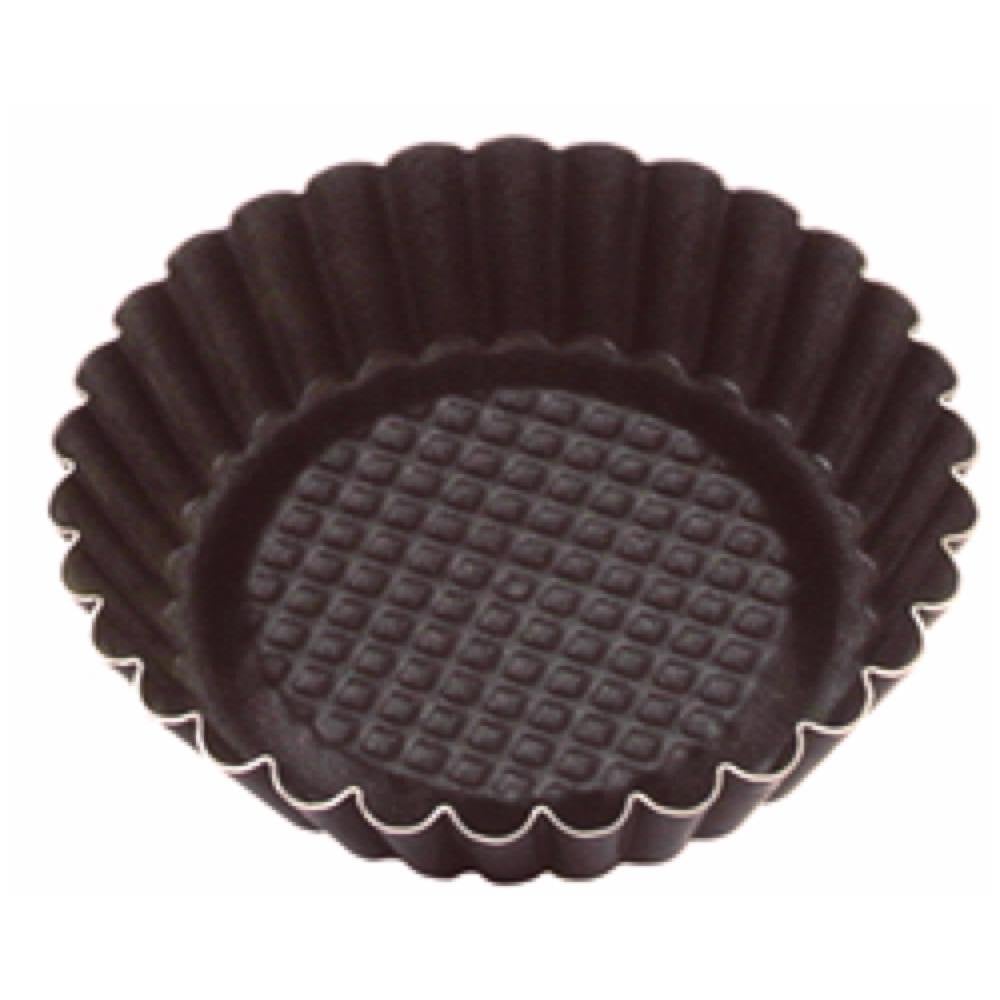 Conjunto de 4 formas caneladas para tarte 10cm da hôma, fotografia 1