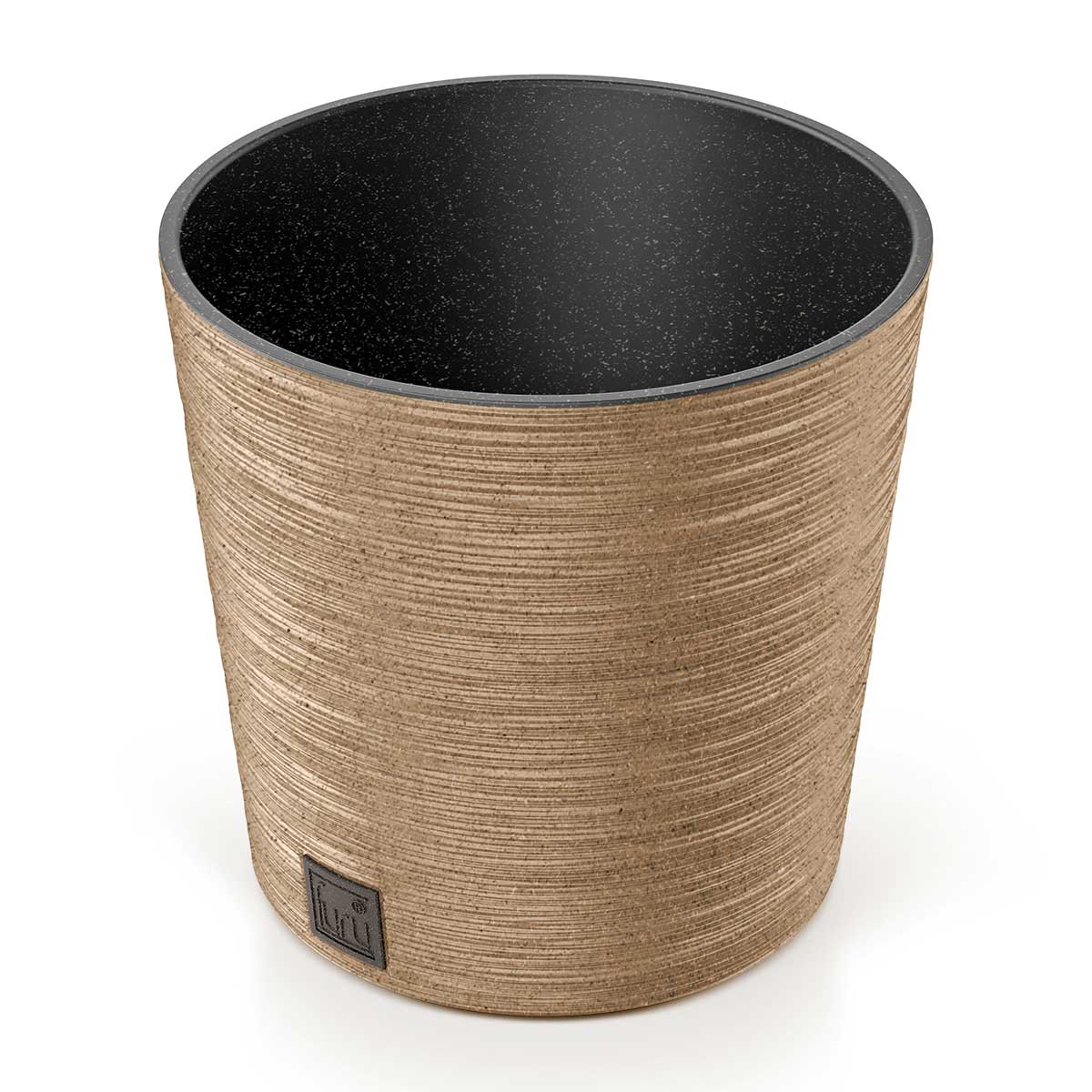 Floreira FURU eco wood castanha 25cm by hôma, photo 1