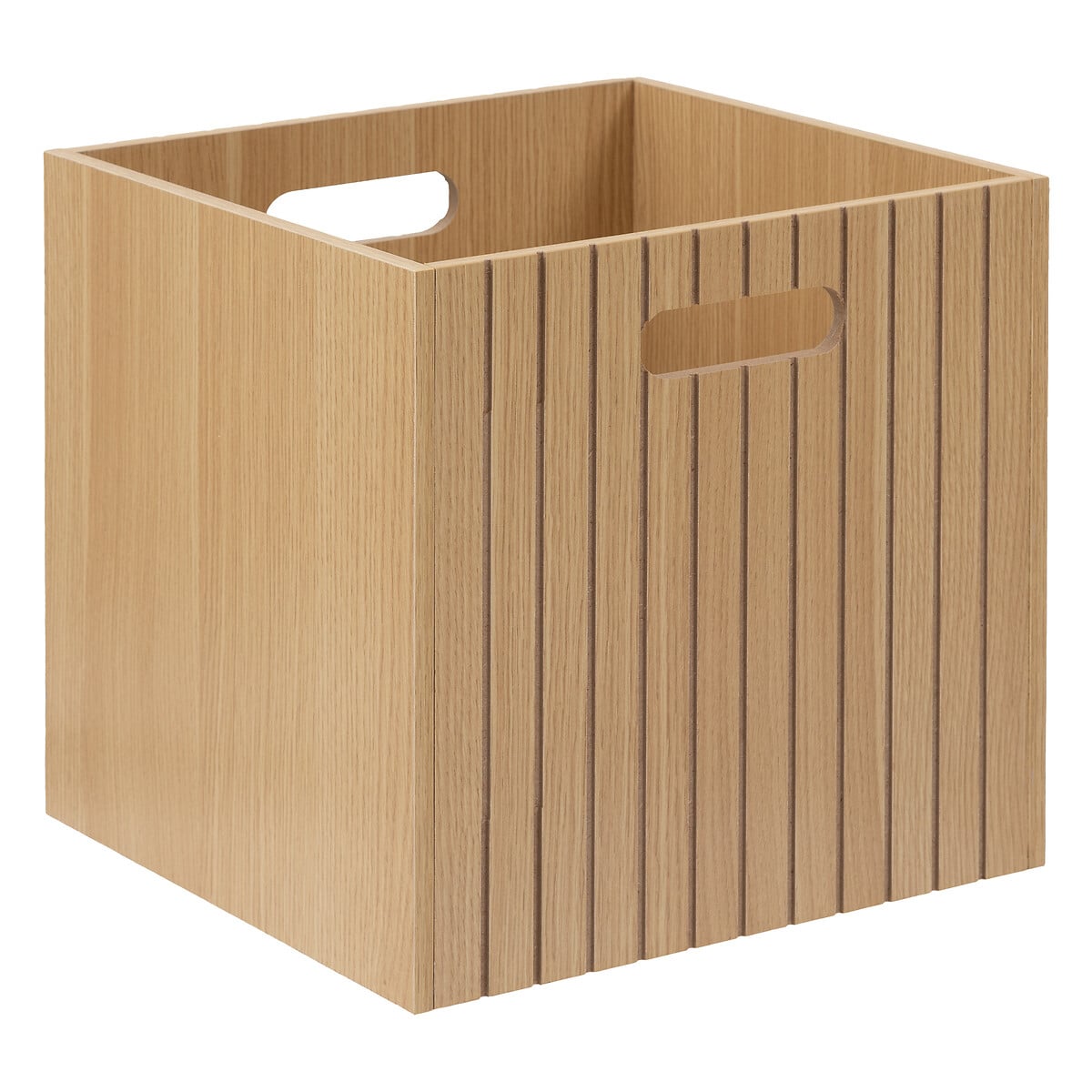 Caixa de arrumação MIX TASSO bege em mdf 31x31cm da hôma, fotografia 1