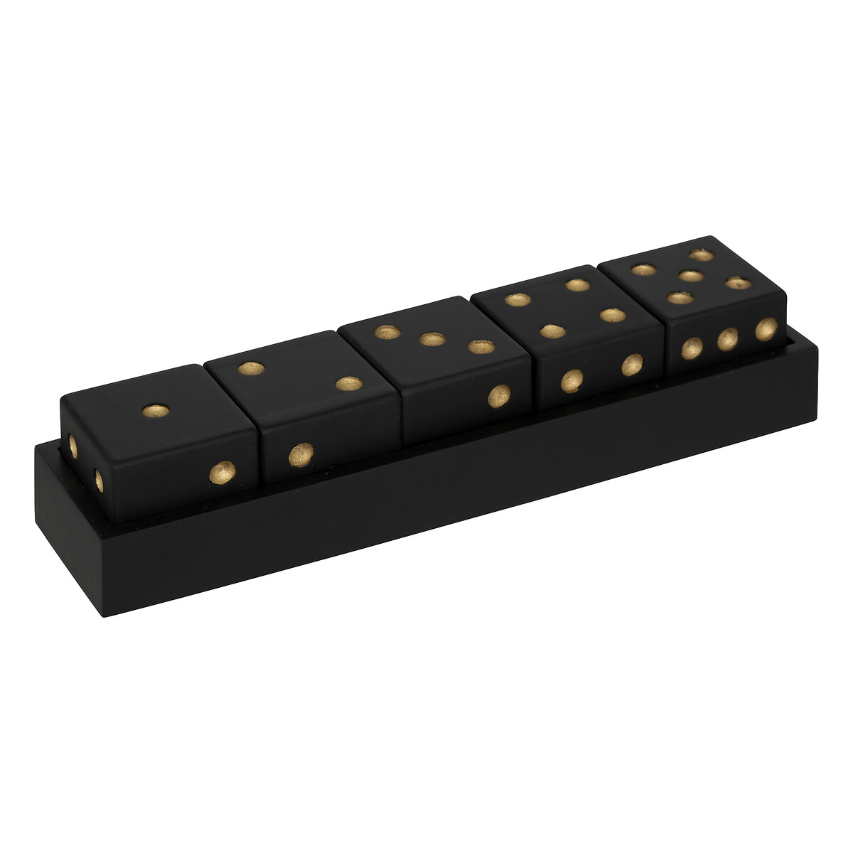 Tabuleiro jogo decorativo com dados preto by hôma, photo 1
