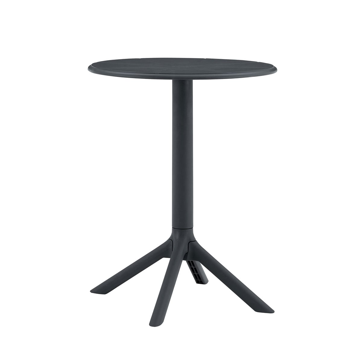 Mesa BARI cinzenta redonda da hôma, fotografia 1