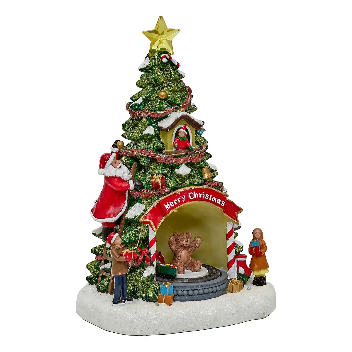 Aldeia árvore de natal 33led da hôma, fotografia 1