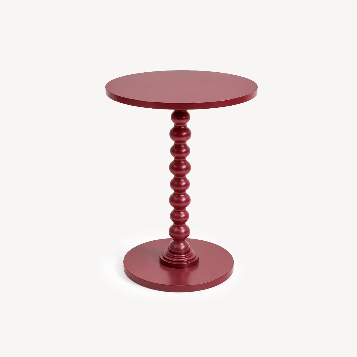 Mesa de apoio ALIX vermelha da hôma, fotografia 1