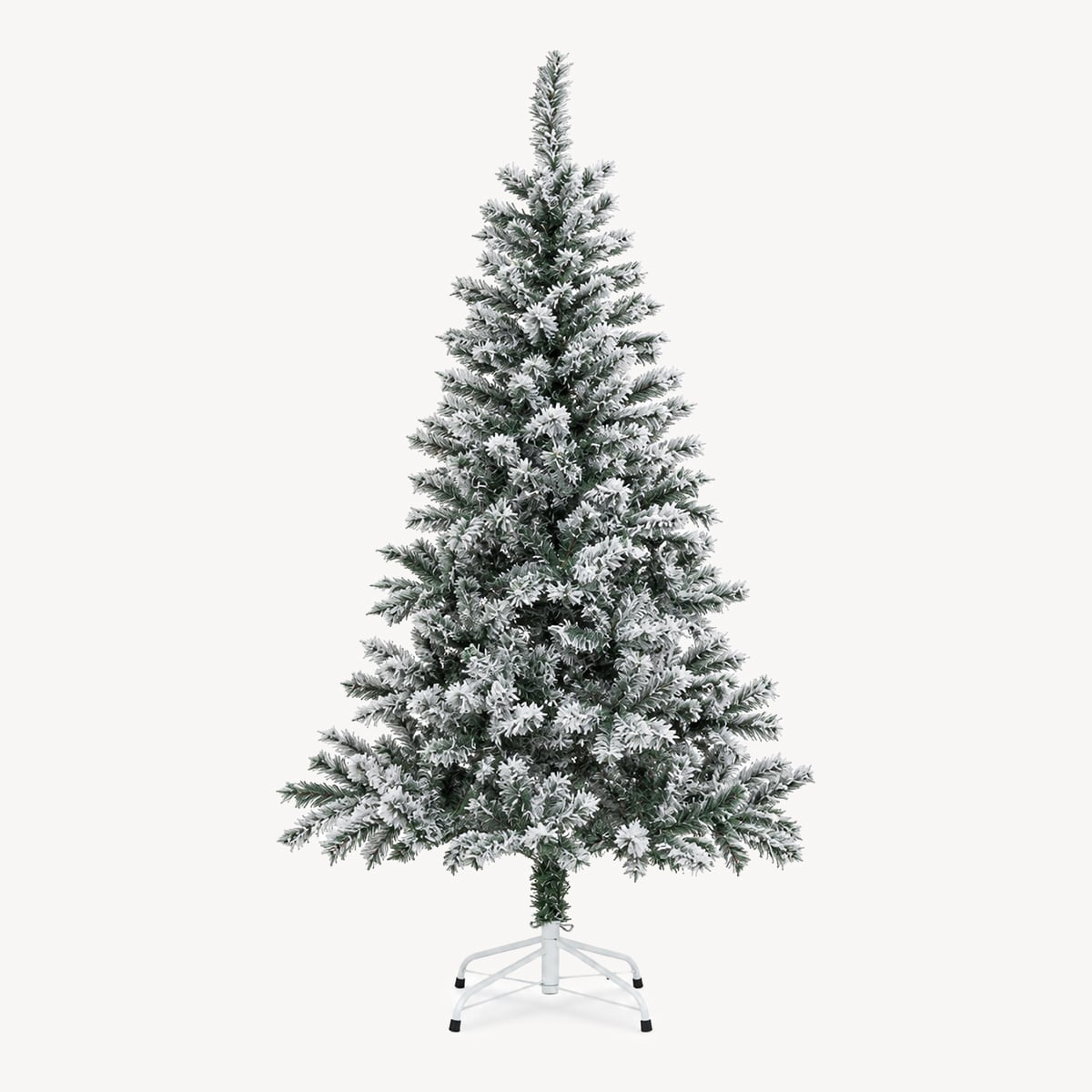 Árvore de natal FLOQUE verde com efeito neve 180cm da hôma, fotografia 1