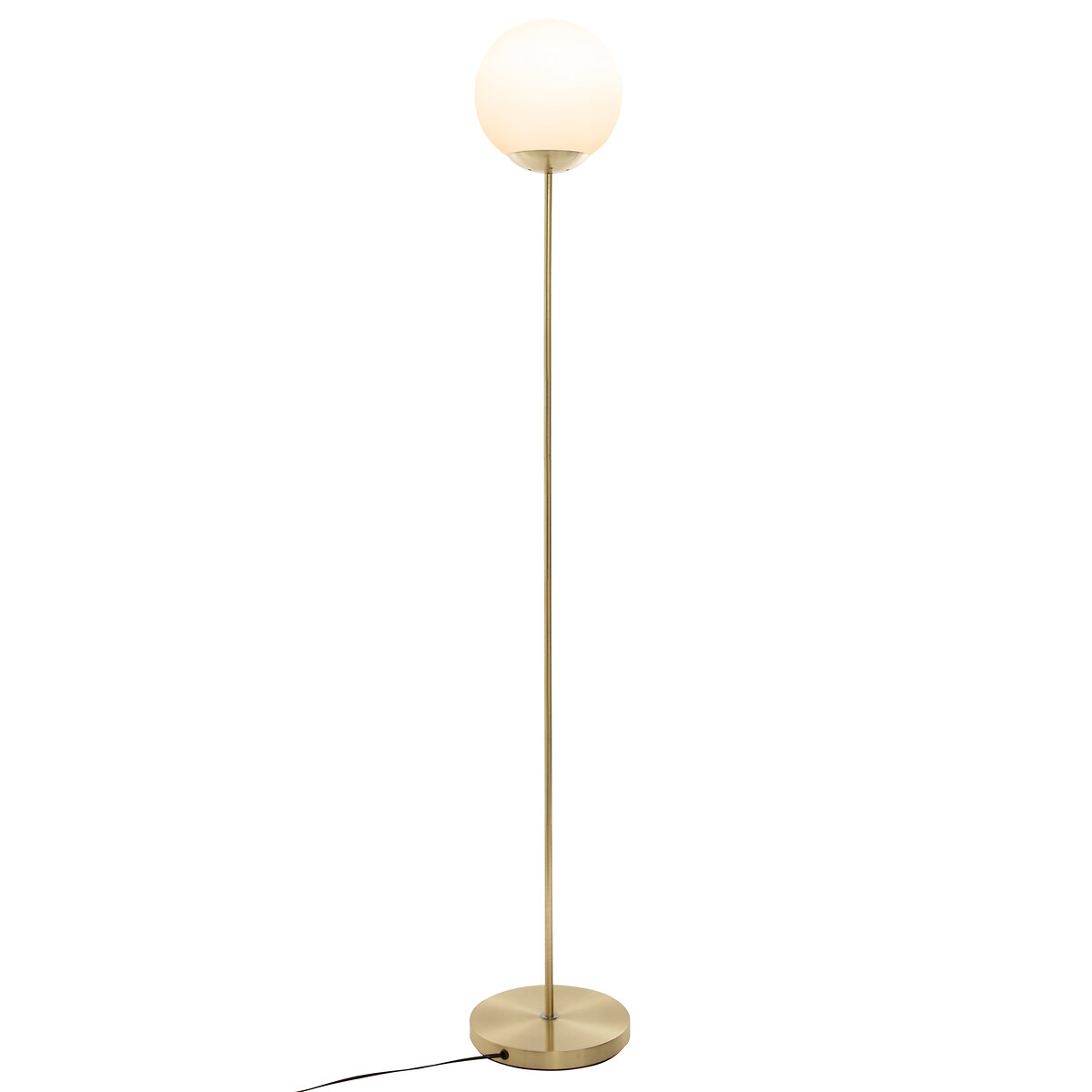 Candeeiro de pé dourado DRIS 135cm da hôma, fotografia 1