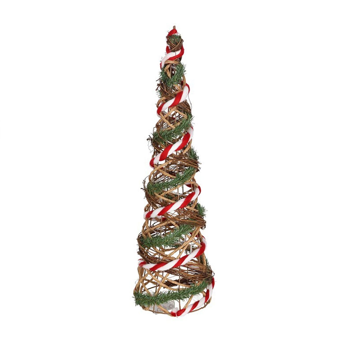 Cone árvore de natal com ramos 60cm da hôma, fotografia 1