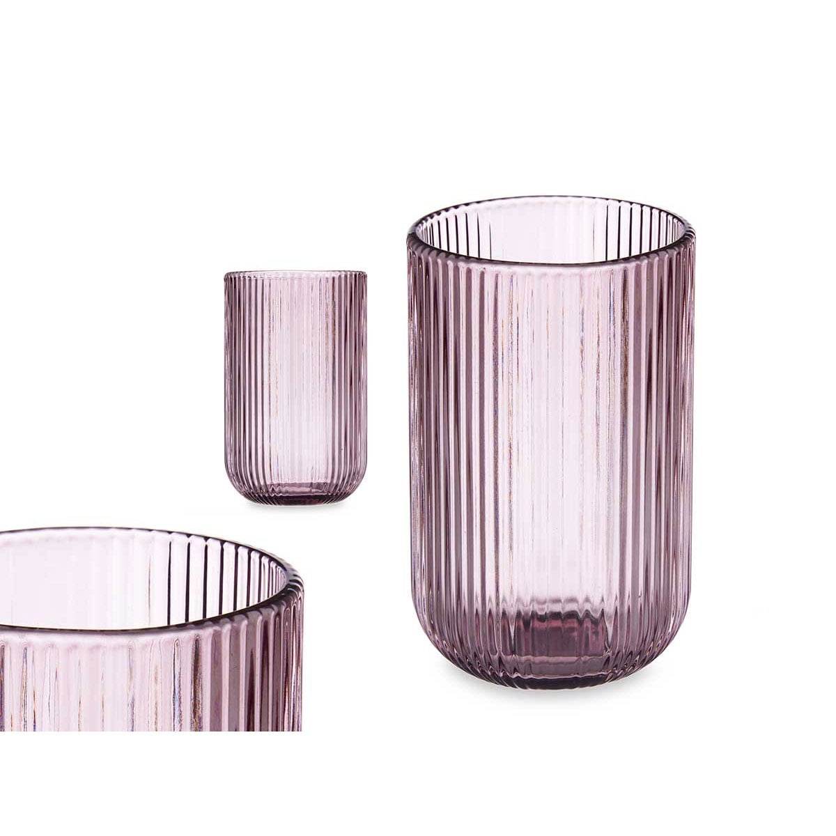 Copo de água RISCAS rosa 43cl da hôma, fotografia 1