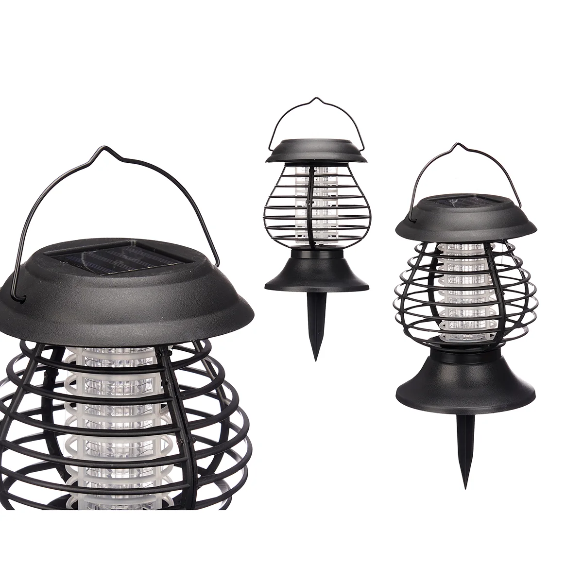 Candeeiro SOLAR com luz anti mosquitos 31cm da hôma, fotografia 1