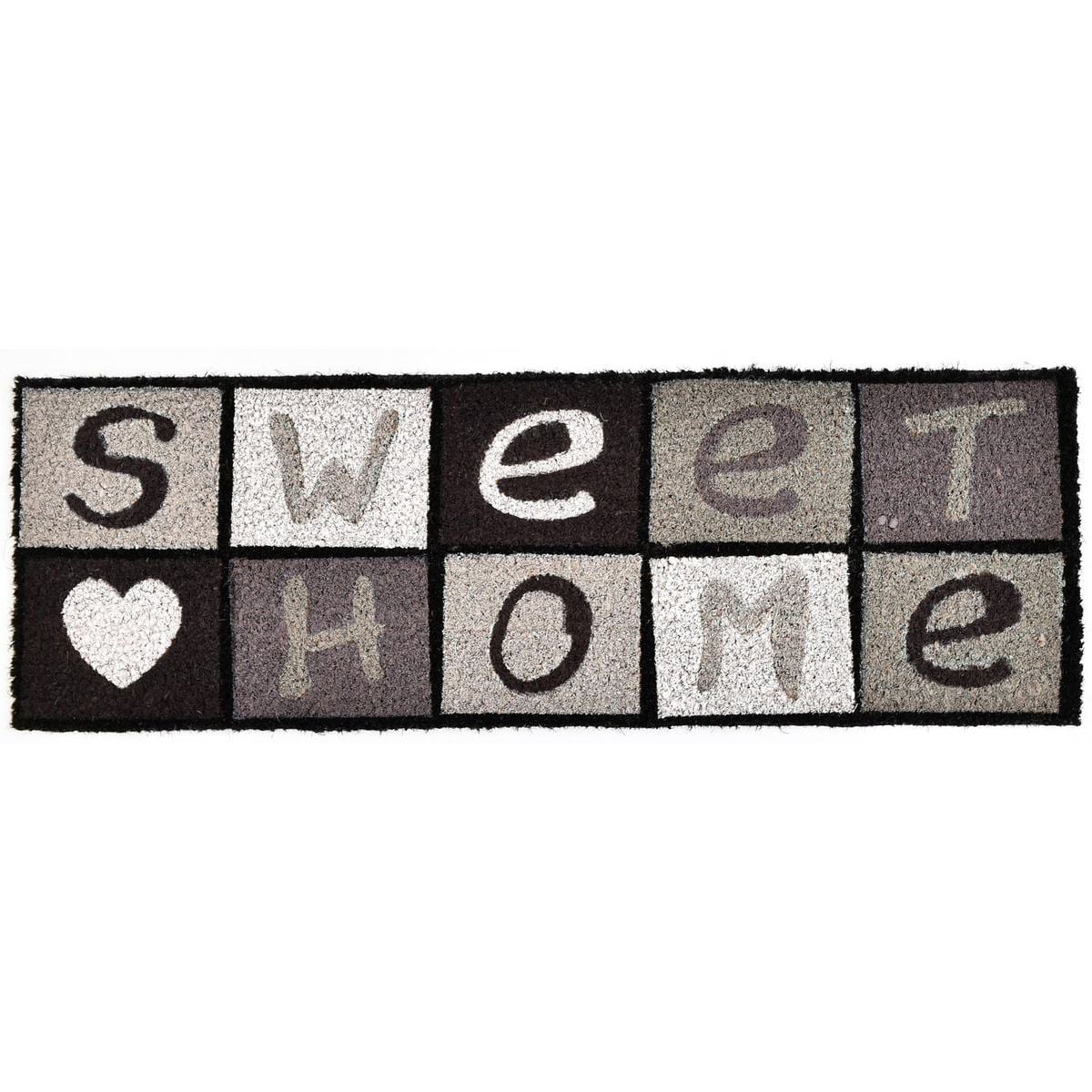 Tapete de entrada SWEET HOME 25x75cm da hôma, fotografia 1