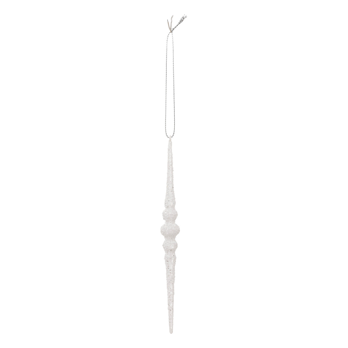 Conjunto de 2 pendurantes GOTA de gelo branco 16,5cm by hôma, photo 1