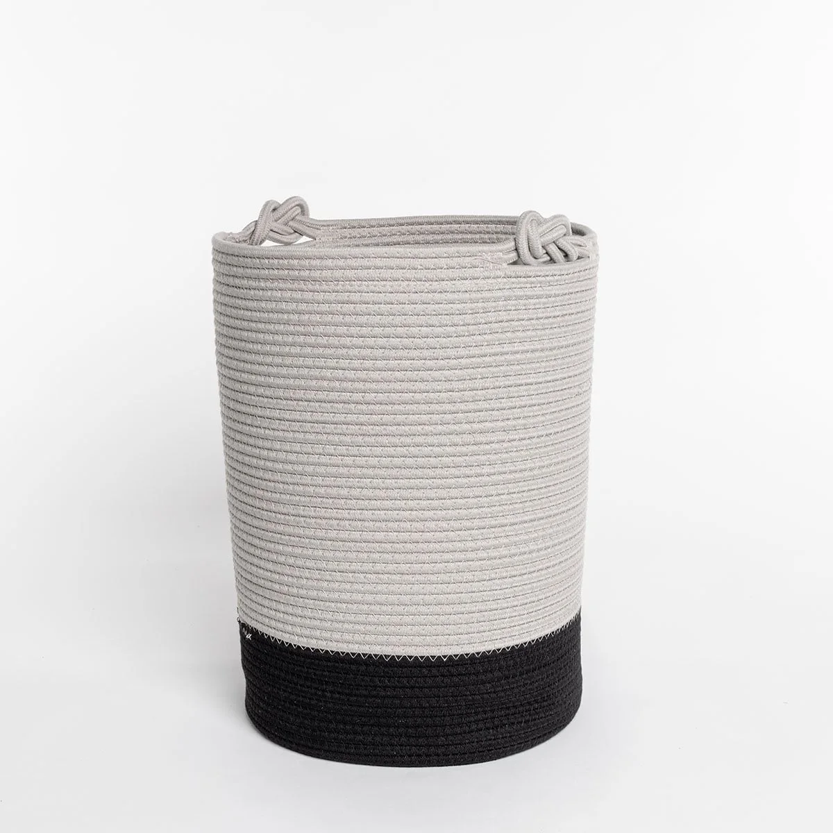 Cesto de roupa wc bege em algodão 33x45cm by hôma, photo 1