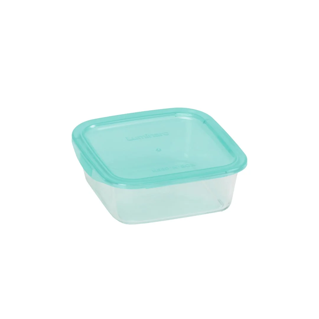 Caixa de vidro quadrada com tampa 122cl by hôma, photo 1