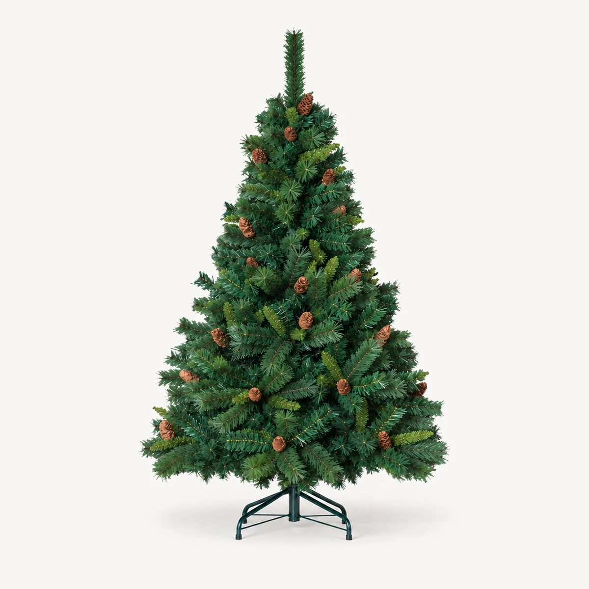 Árvore de natal ROYAL MAJESTIC verde com pinhas 180cm da hôma, fotografia 1