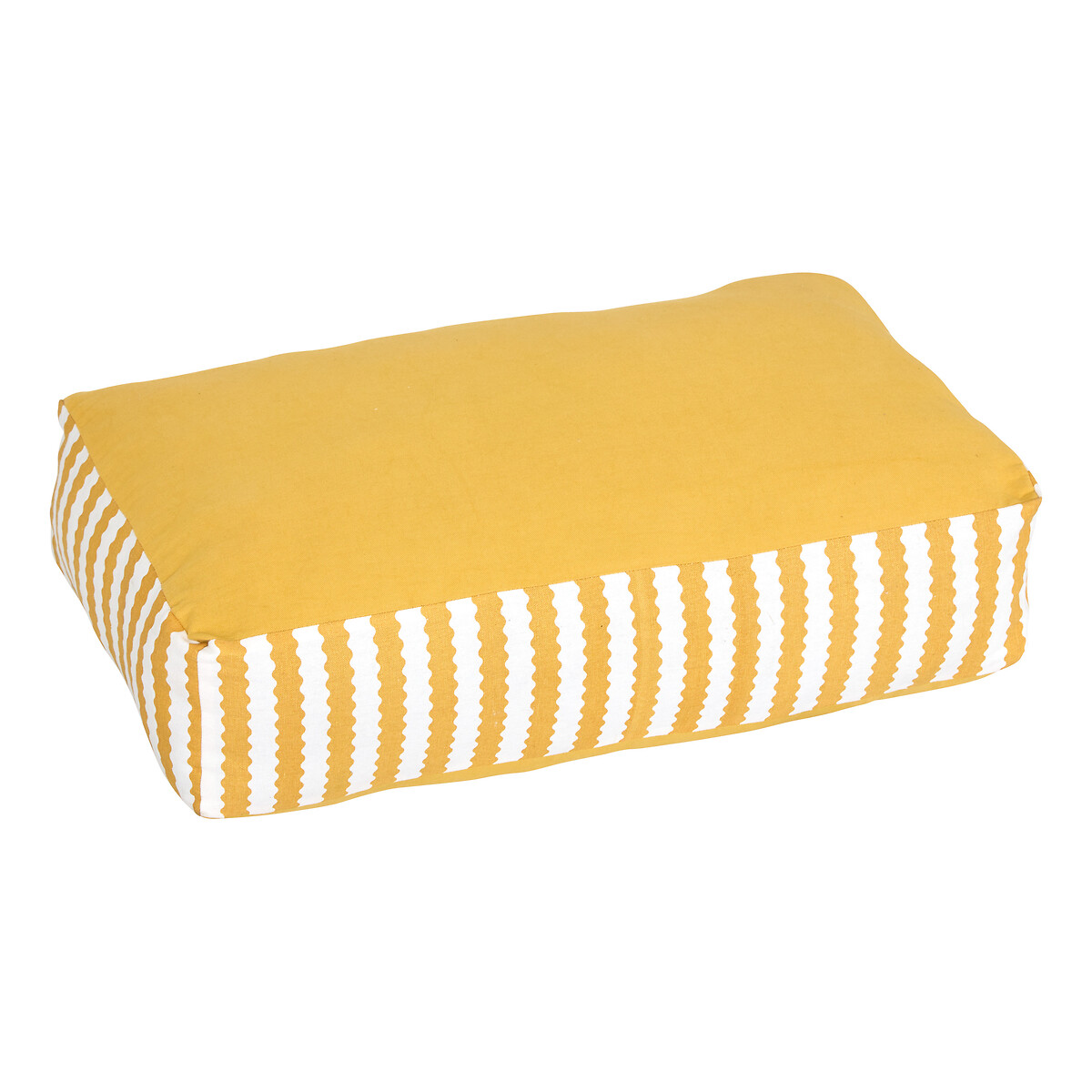 Coxim para exterior POOLSIDE riscas amarelo e branco da hôma, fotografia 1