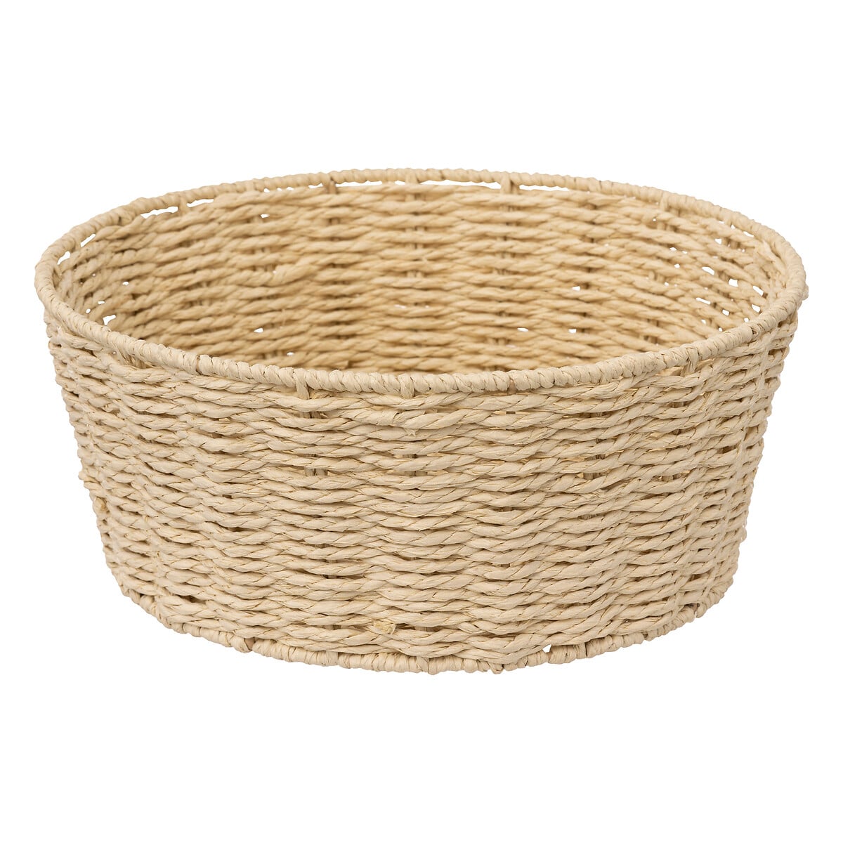 Fruteira redonda KORD bege 28cm da hôma, fotografia 1