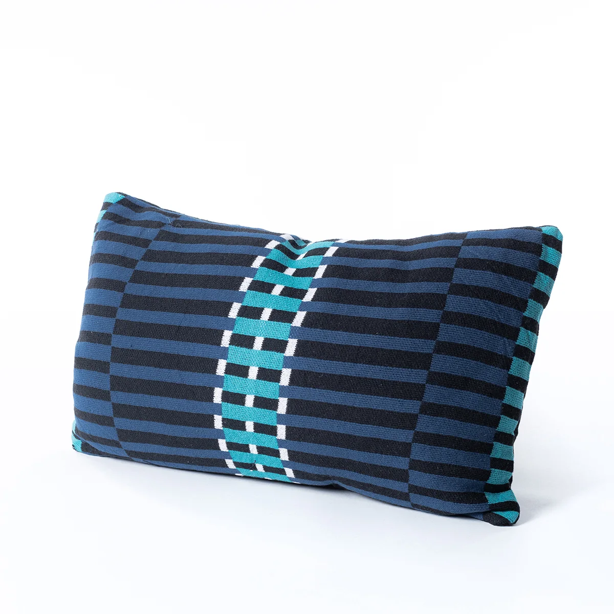 Almofada JOYFUL tricot azul 30x50cm da hôma, fotografia 1