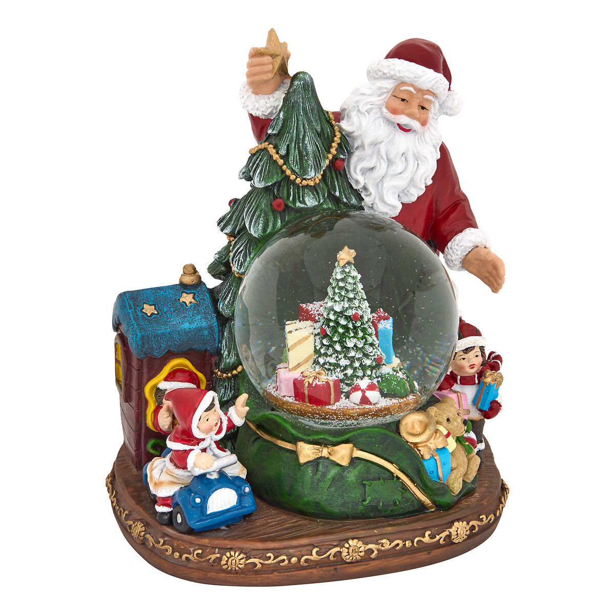 Globo de neve com pai natal 20x17x23cm by hôma, photo 1