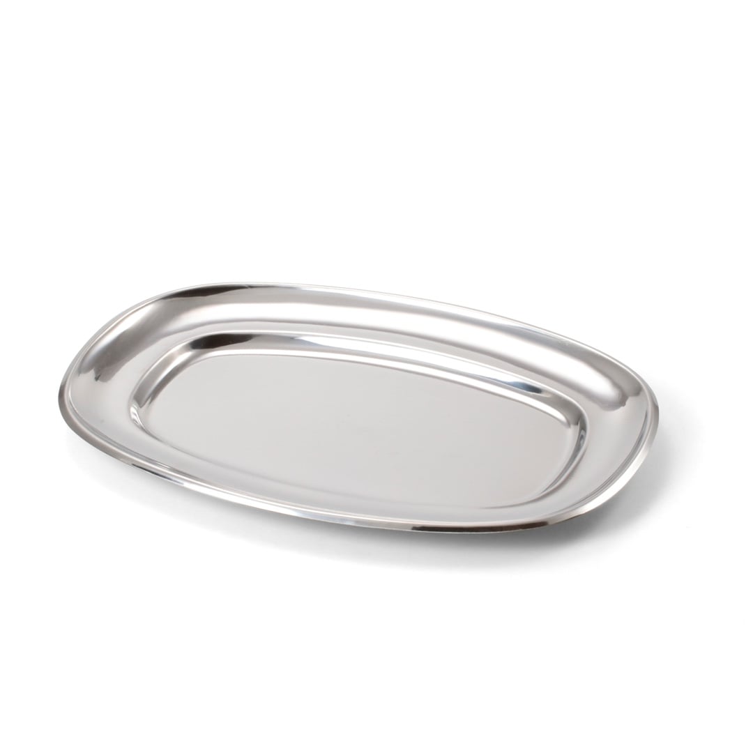 Travessa oval em inox 23x30cm by hôma, photo 1