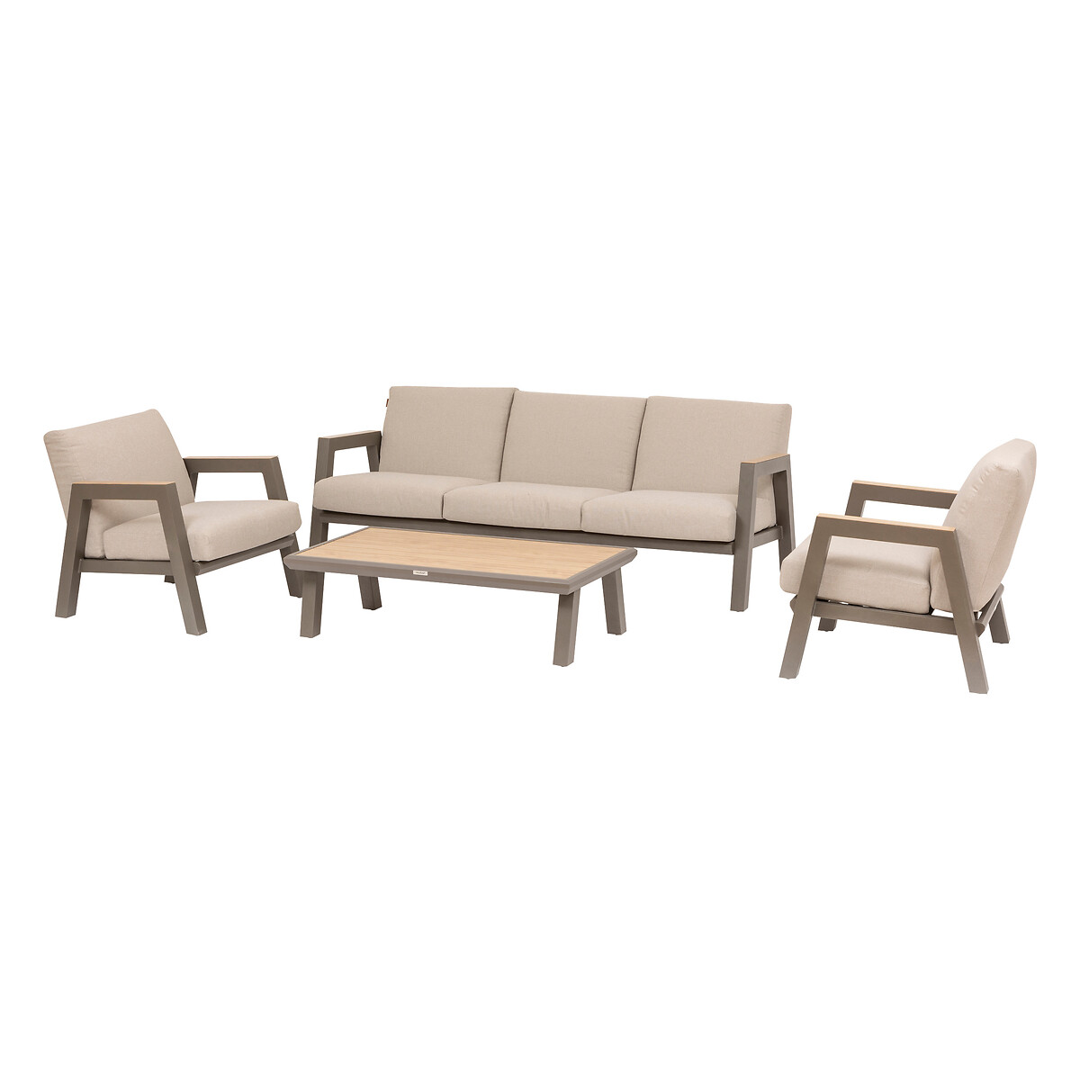 Conjunto de jardim AXIOME praliné bege 5 lugares by hôma, photo 1