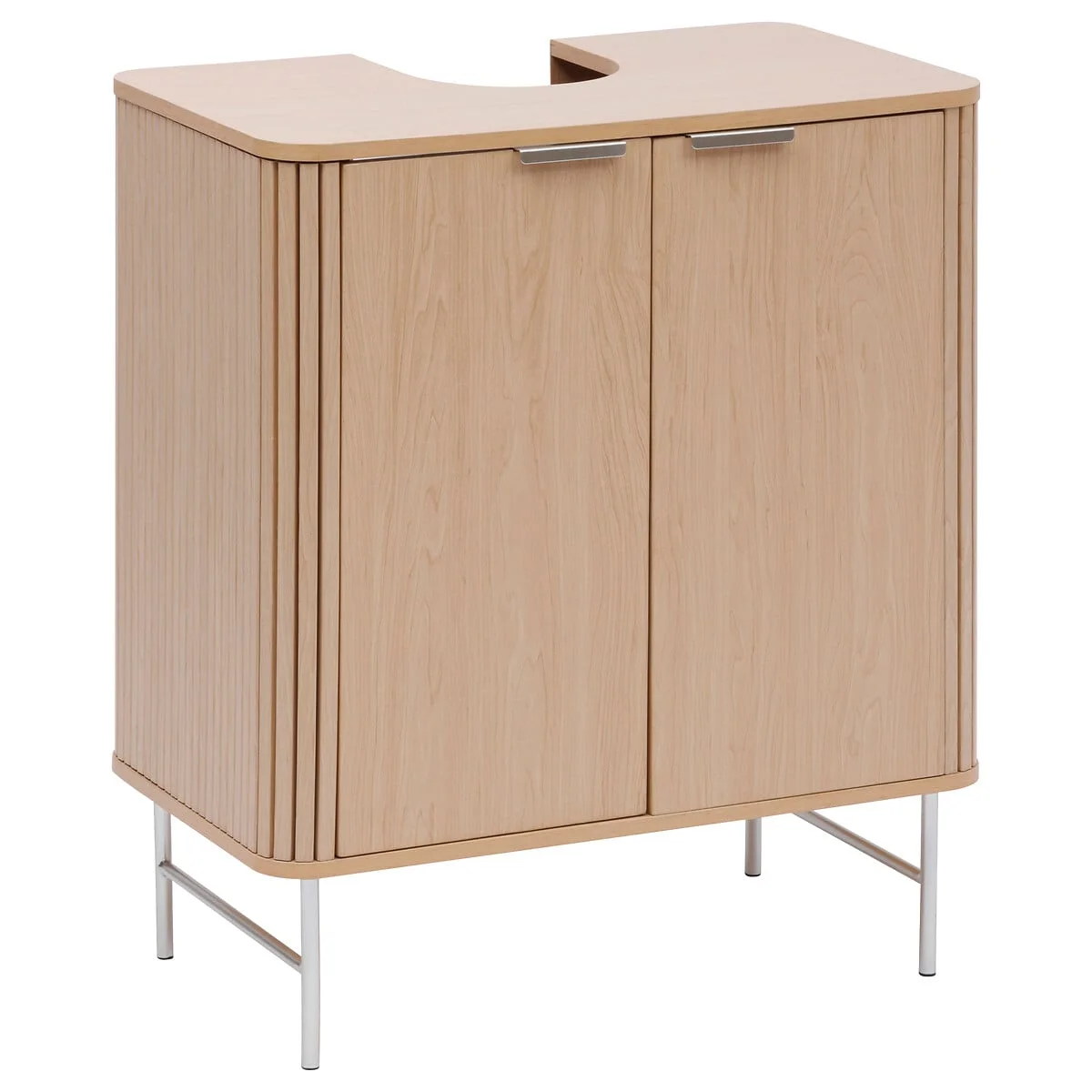 Armário para lavatório com 2 portas LIORA castanho by hôma, photo 1