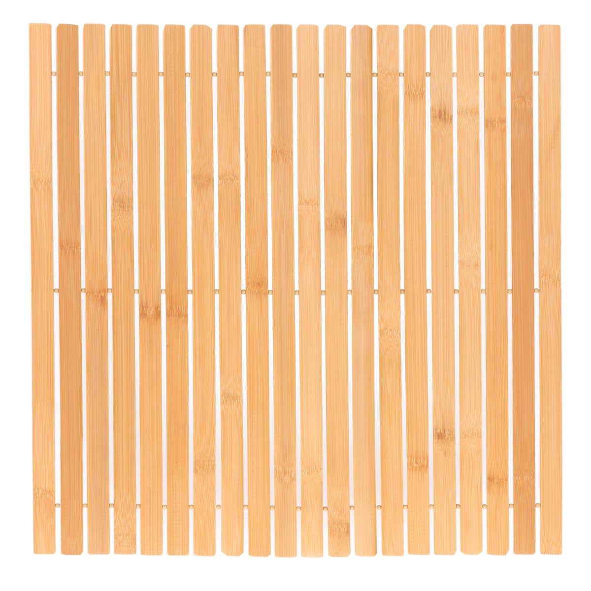 Tapete wc em bambu 50x50cm da hôma, fotografia 1