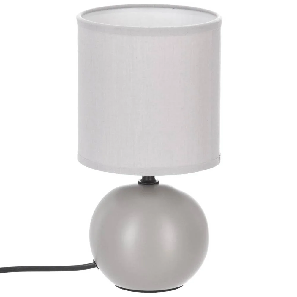 Candeeiro de mesa TIMEO bola em cerâmica cinza mate by hôma, photo 1