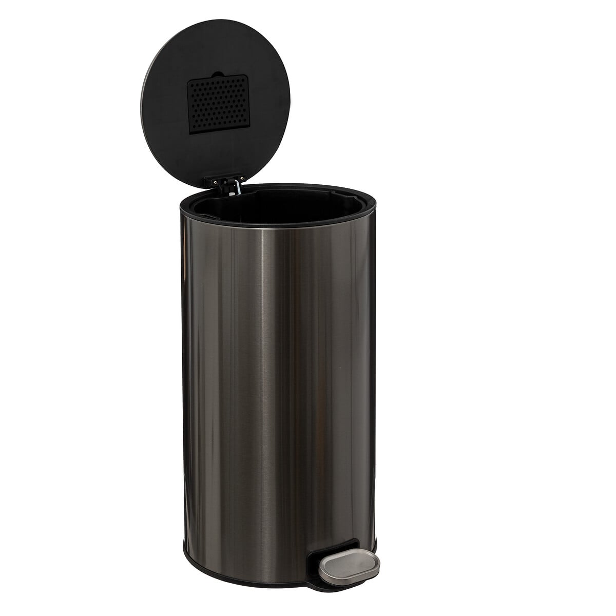Balde Do Lixo Delta Preto 30L by hôma, photo 1