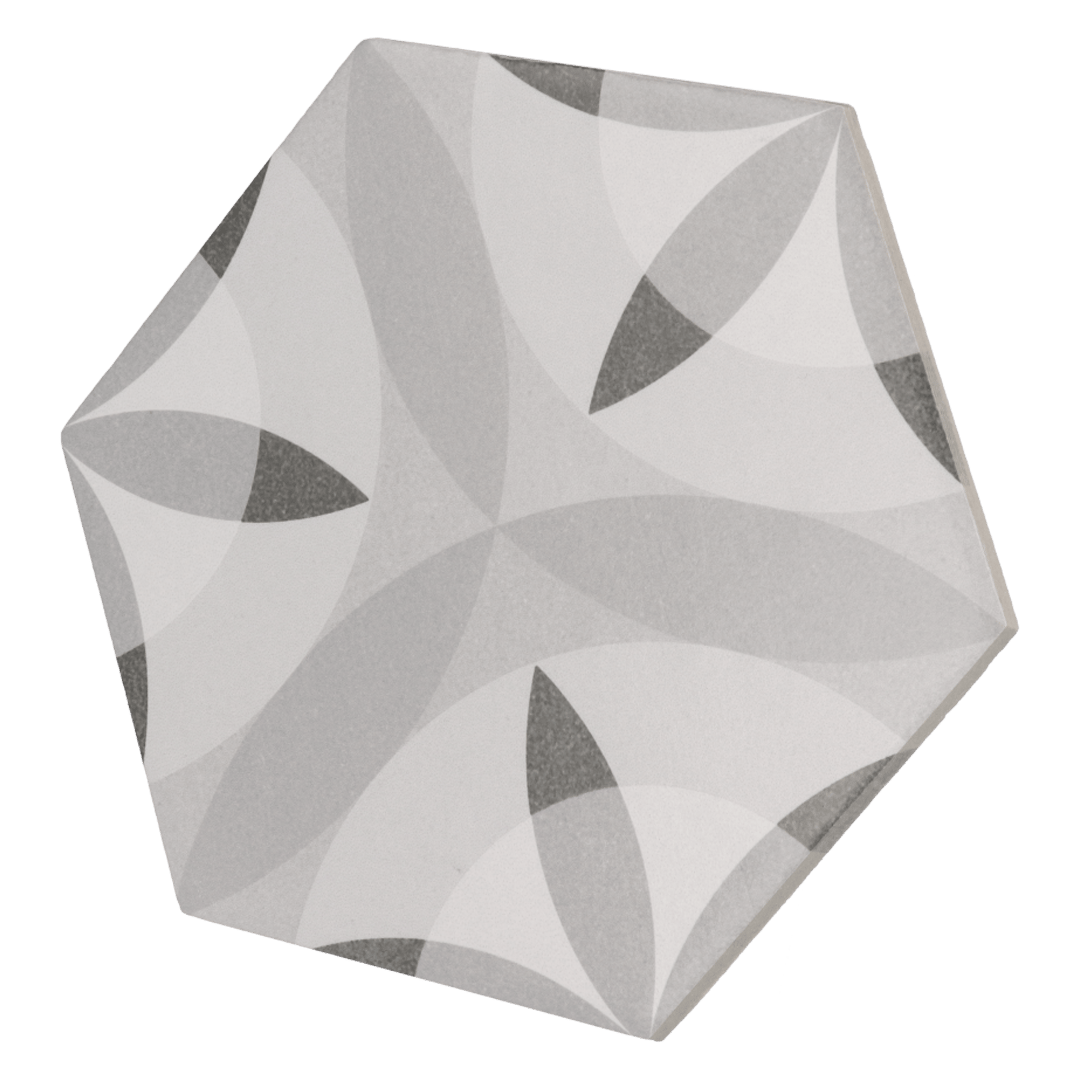 Hexatile Nature B&W 17,5X20cm. by Nais, photo 1