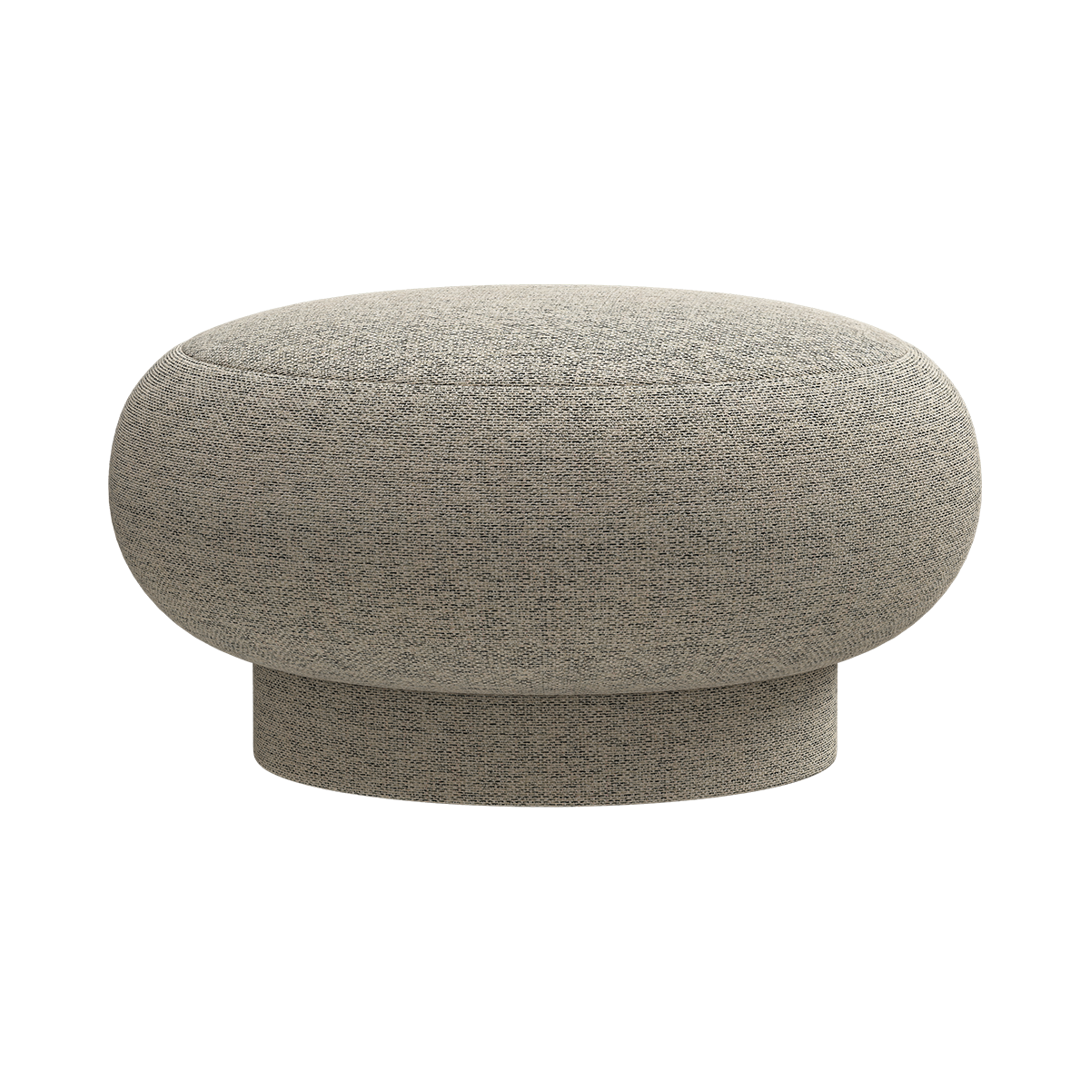 Liège Pouf Large in Savanna 0122 upholstery