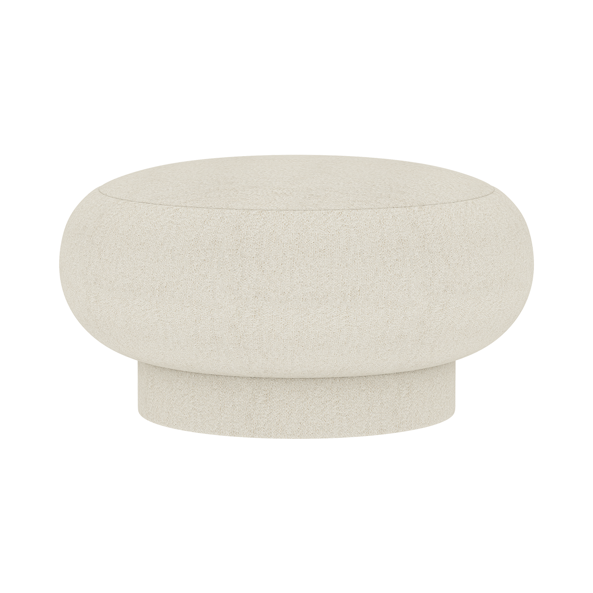 Liège Pouf Large in Barnum 024 upholstery