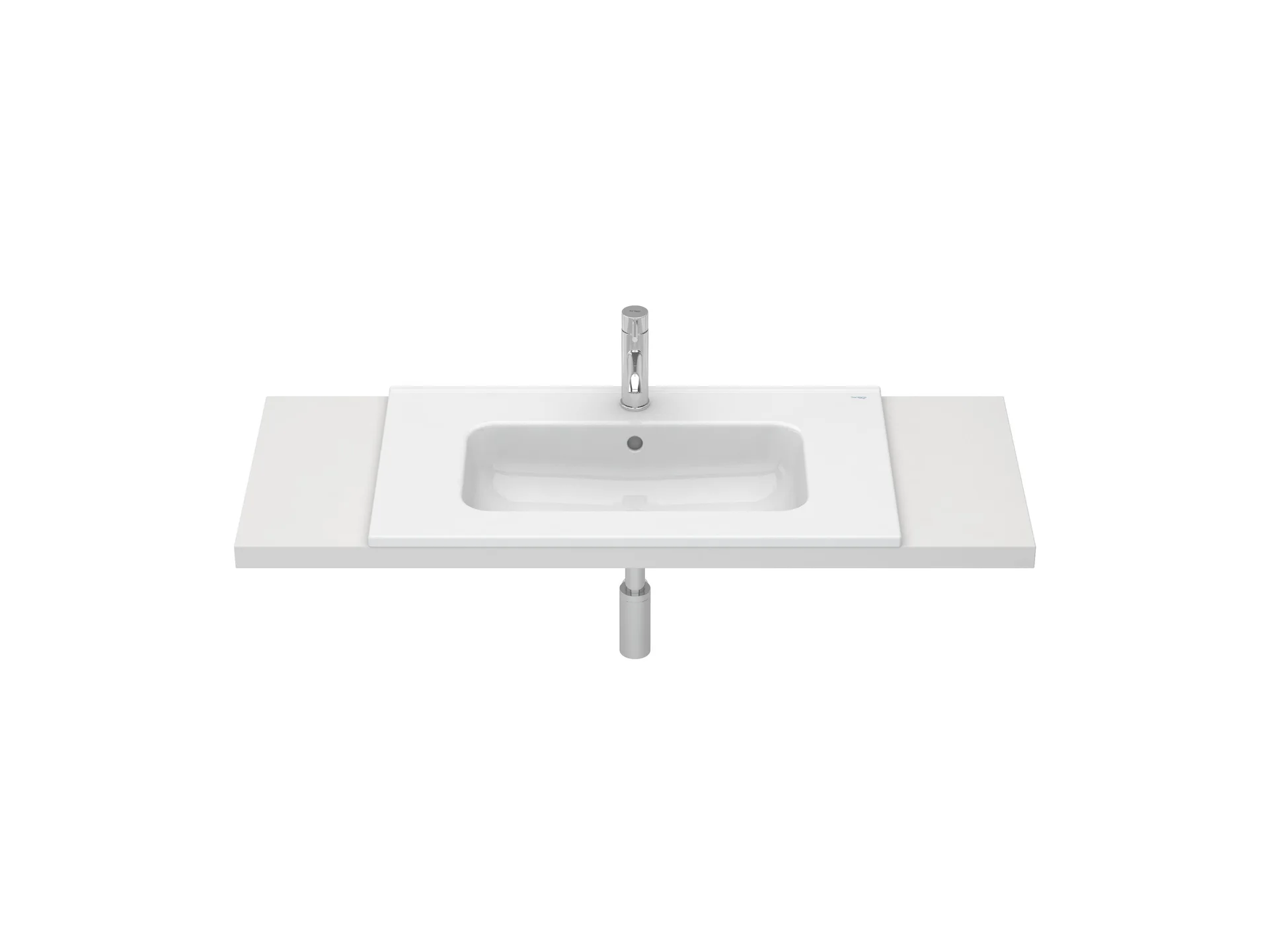 Lavatórios de encastrar Branco ALUR S10208300000002 Sanitana