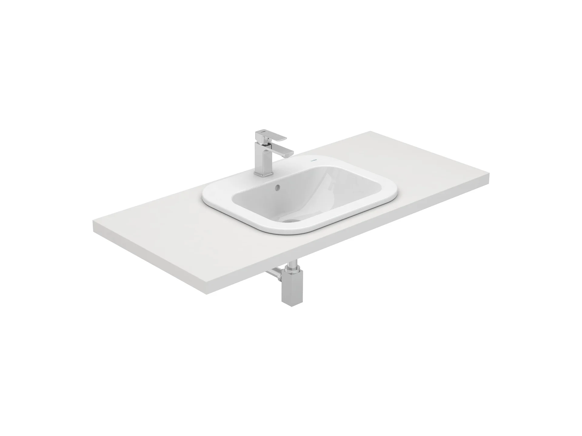 Lavatórios de encastrar Branco NEXO S10074816400000 Sanitana