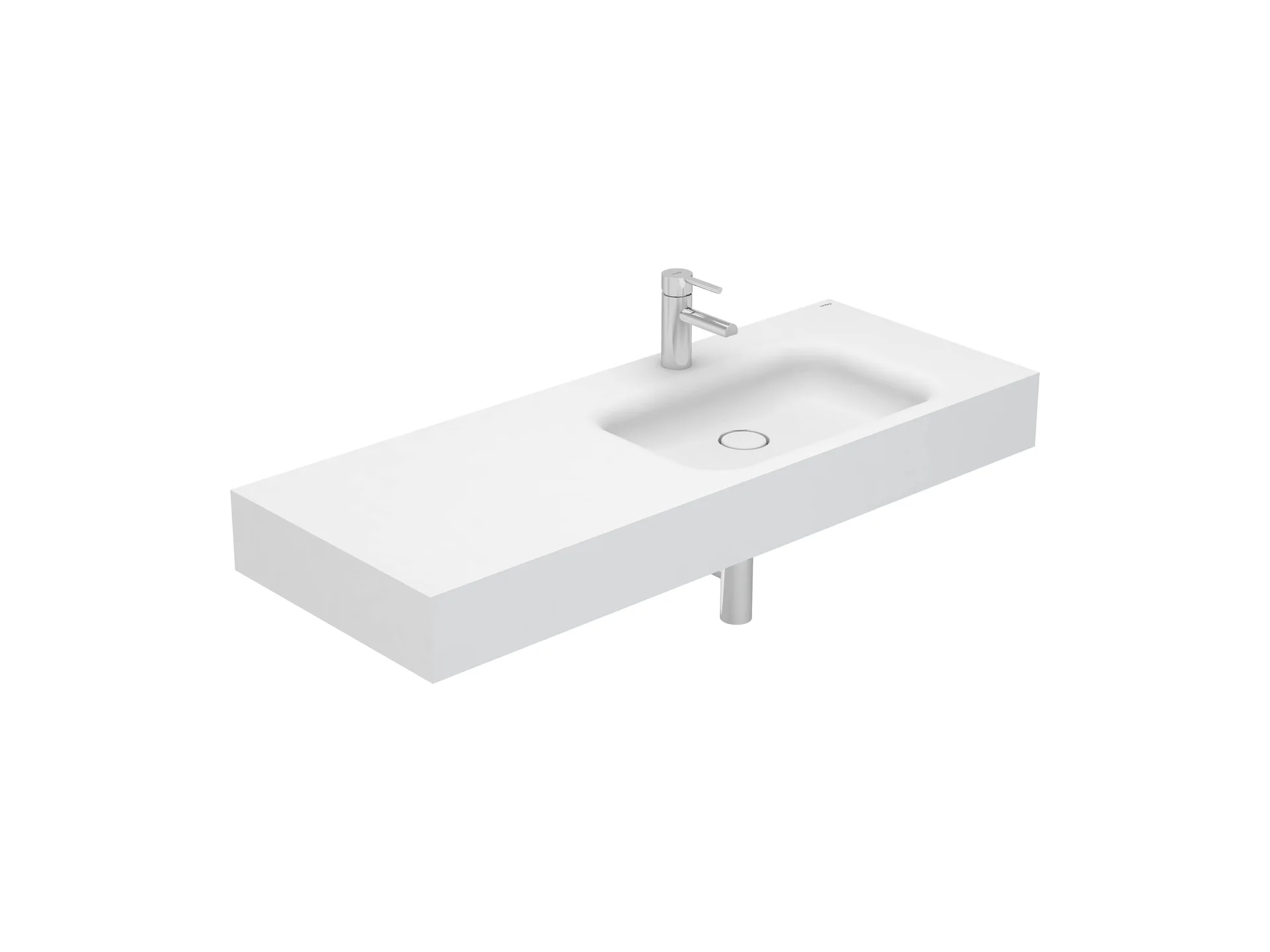 Lavatórios murais Branco VELVET S20204411700000 Sanitana