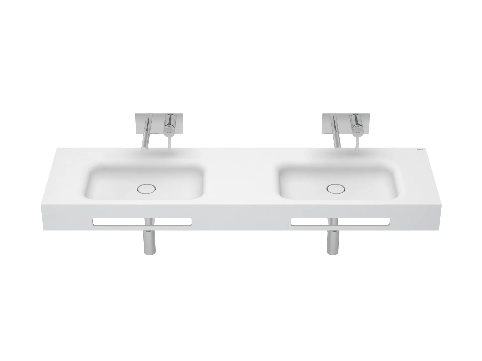 Lavatórios murais Branco VELVET S20203811900000 Sanitana