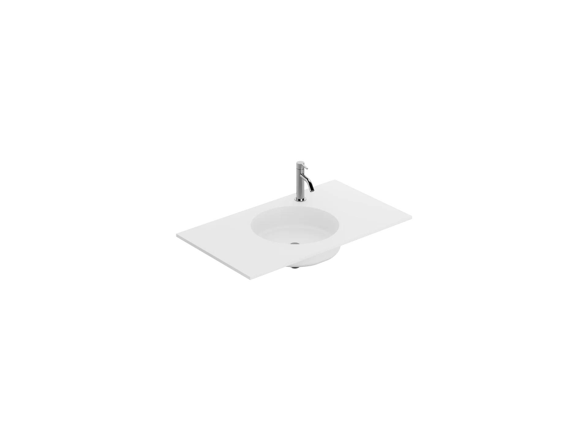 Lavatórios de encastrar Branco EVEN S20219300000000 Sanitana