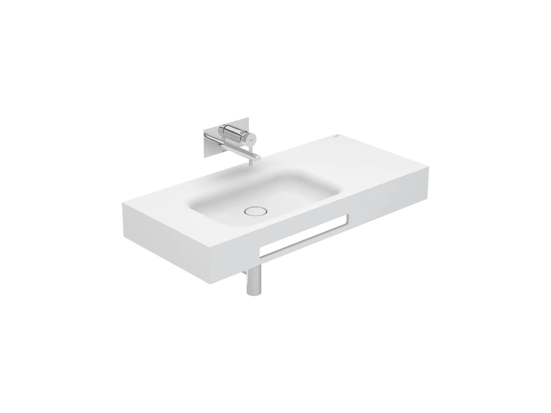 Lavatórios murais Branco VELVET S20204611900000 Sanitana
