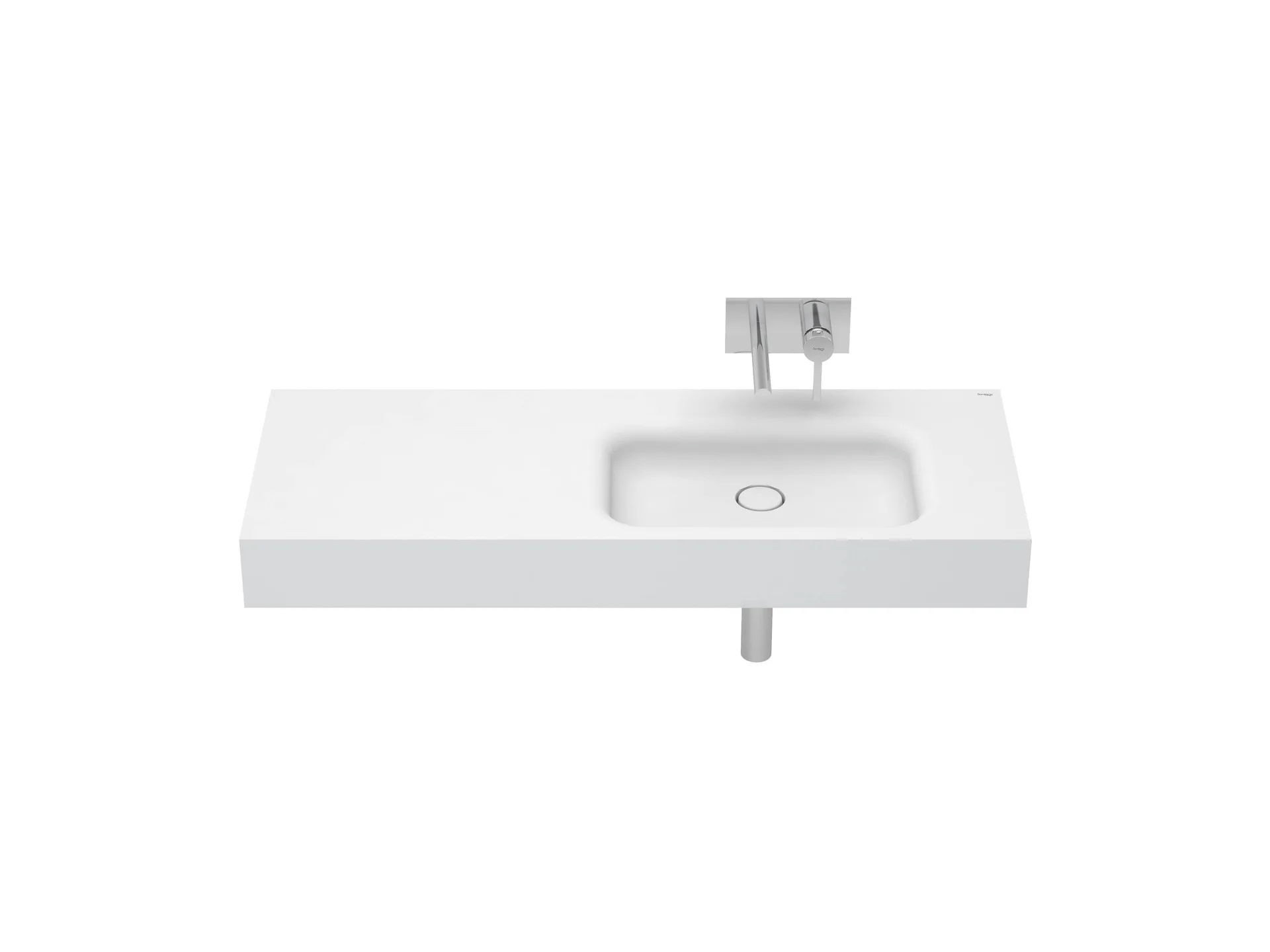 Lavatórios murais Branco VELVET S20204400000000 Sanitana