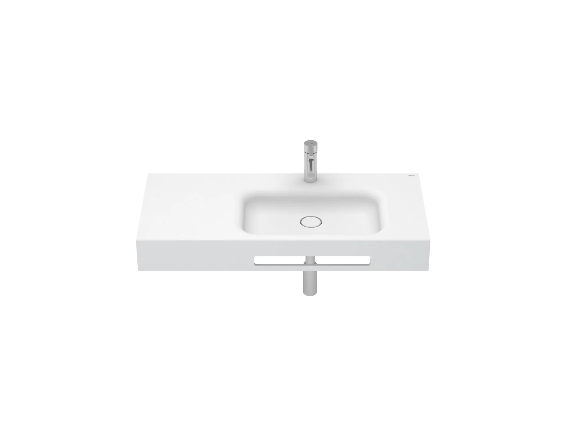 Lavatórios murais Branco VELVET S20204712000000 Sanitana