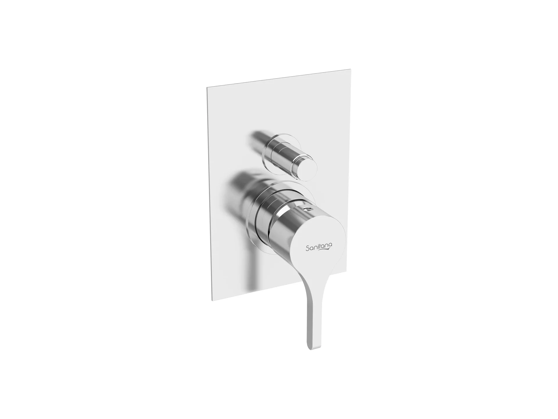 Torneiras de duche e banheira Cromado SILK S50005469550706 Sanitana