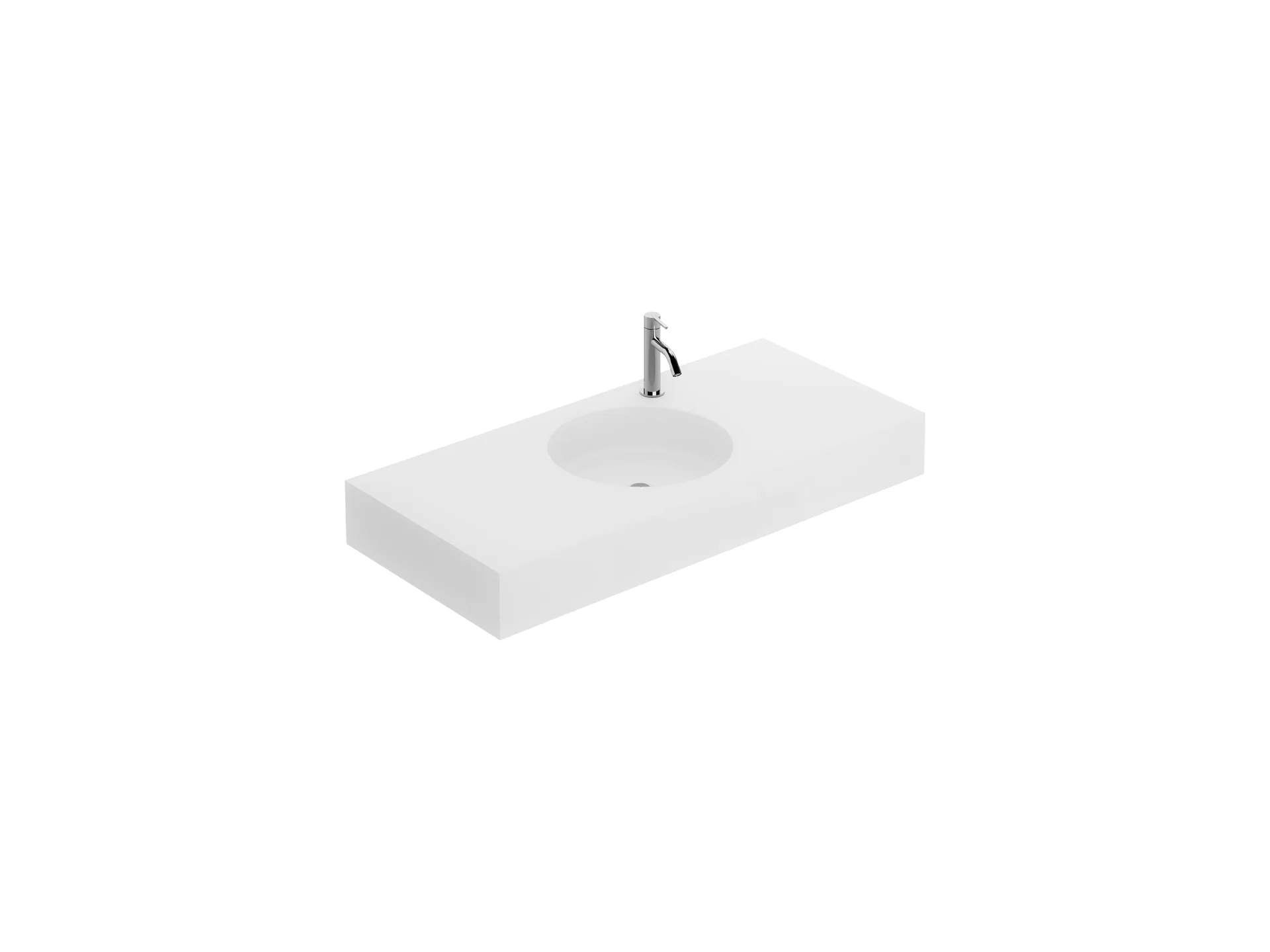Lavatórios murais Branco EVEN S20217111700000 Sanitana