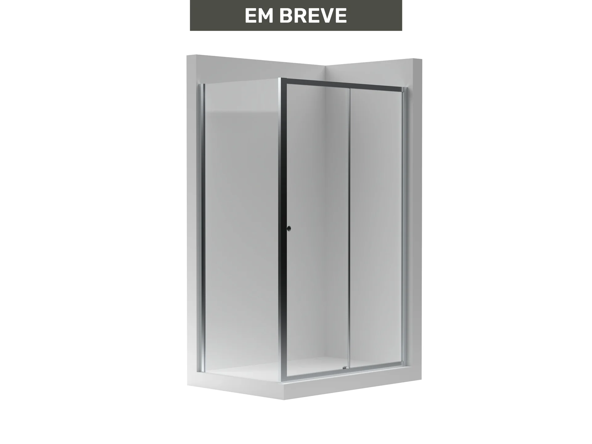 Divisórias para duche UNO S60253E879E012NMN Sanitana