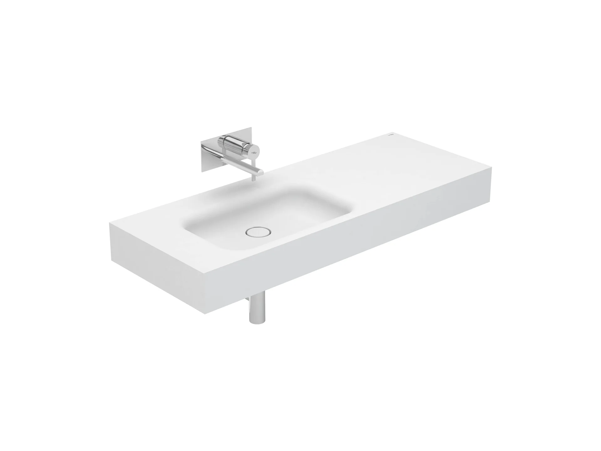 Lavatórios murais Branco VELVET S20204300000000 Sanitana