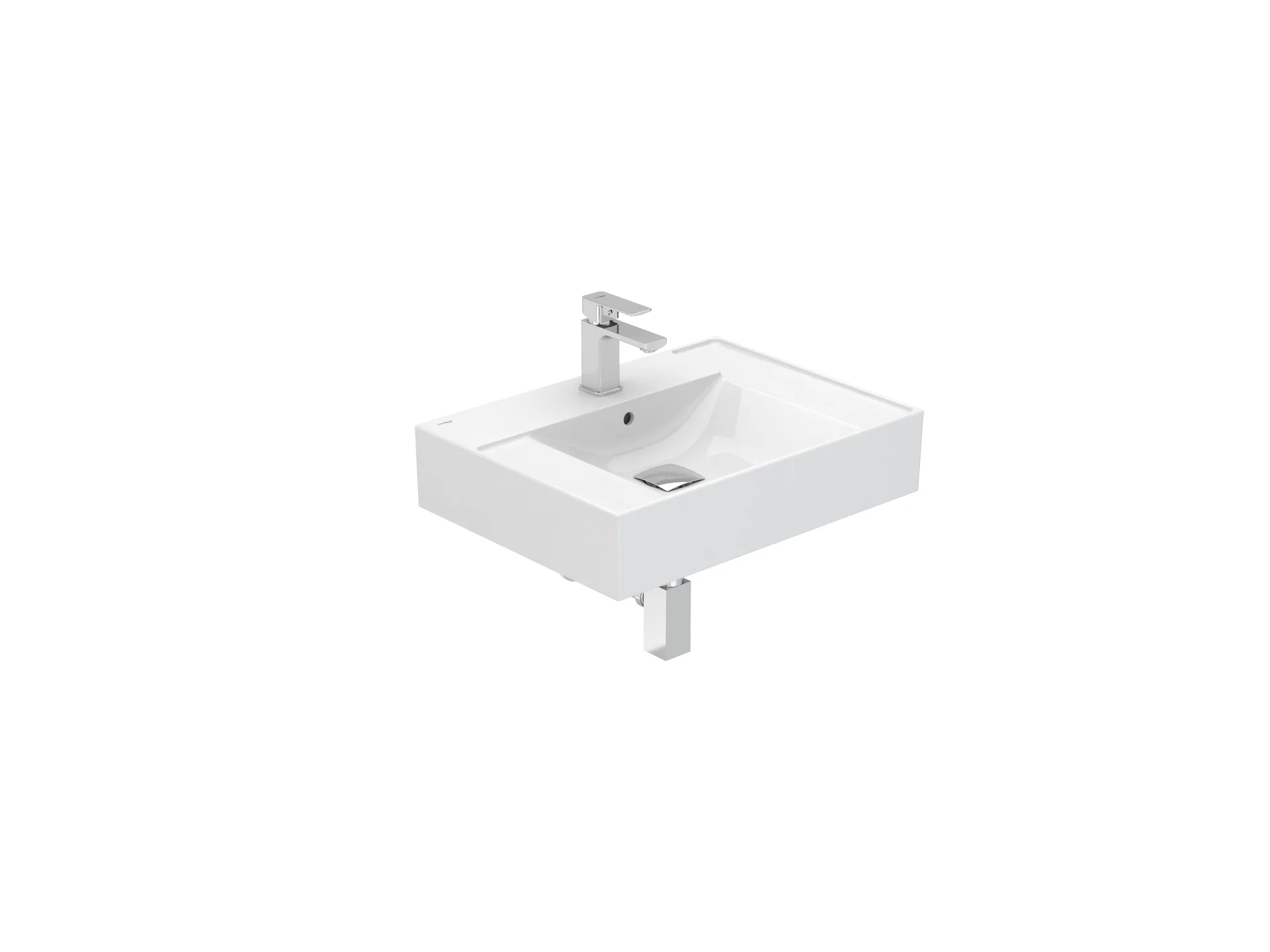 Lavatórios murais Branco ALBUS S10085117200000 Sanitana