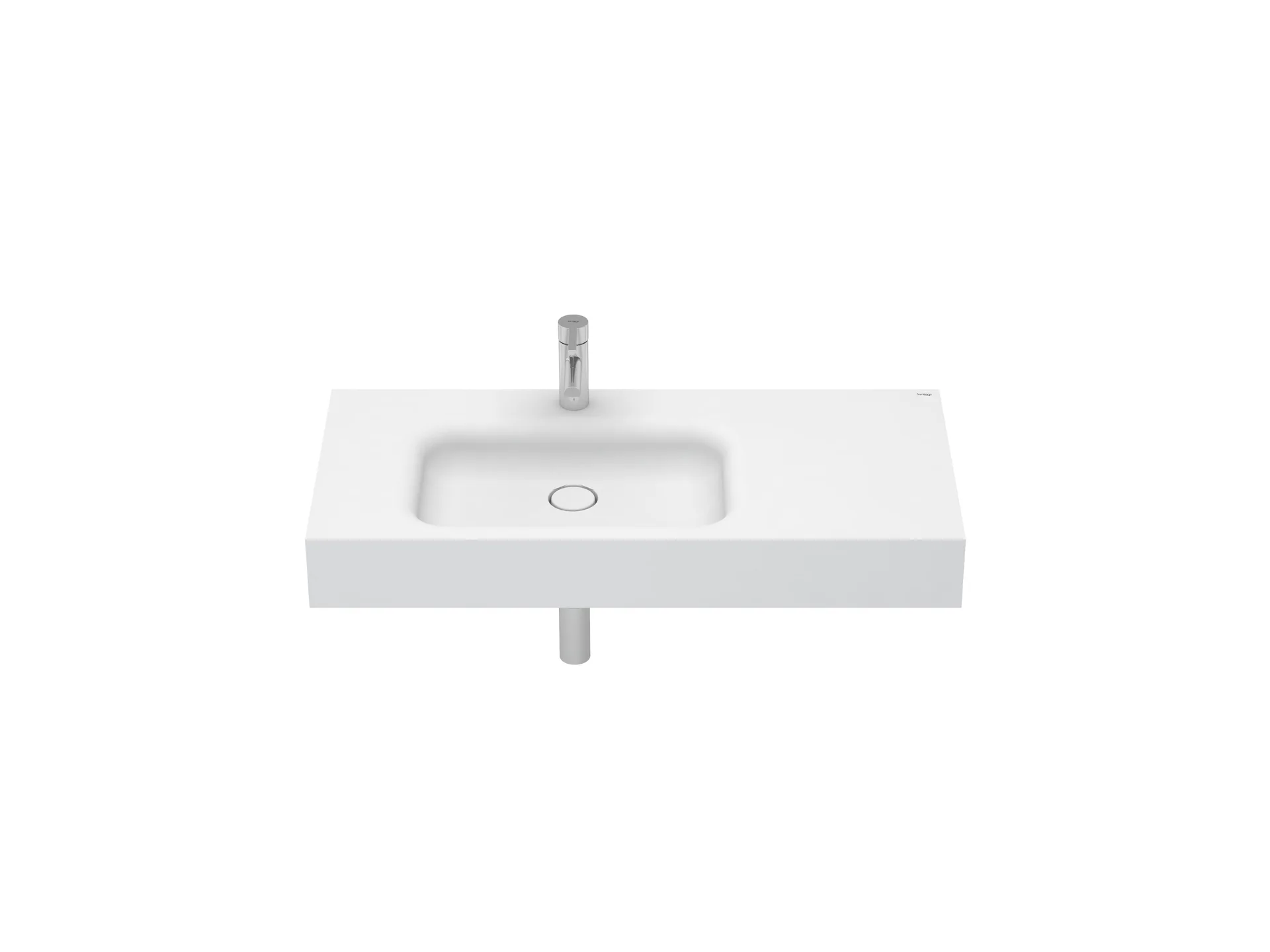 Lavatórios murais Branco VELVET S20204611700000 Sanitana