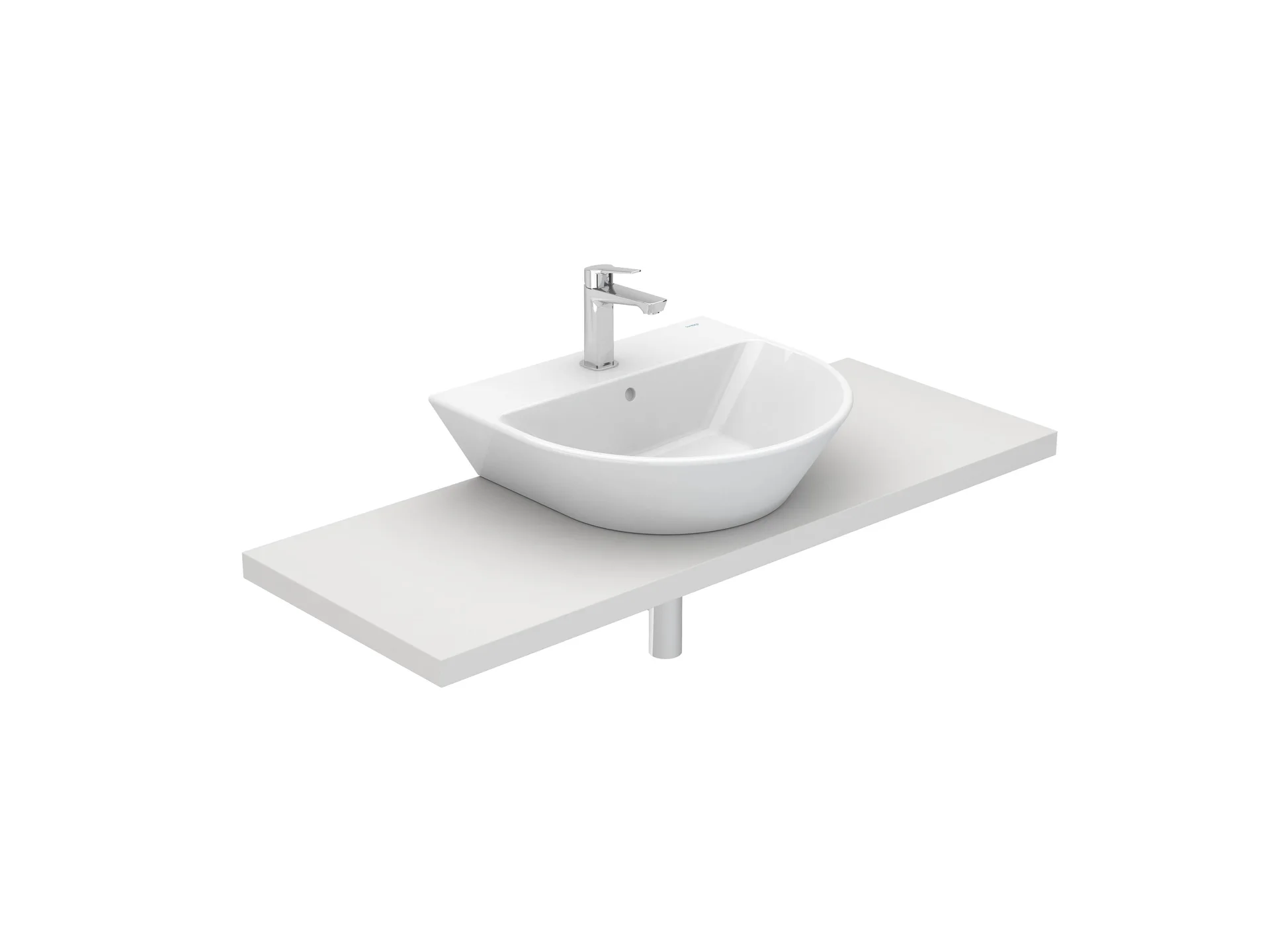 Lavatórios de bancada Branco LOFT S10205880700001 Sanitana