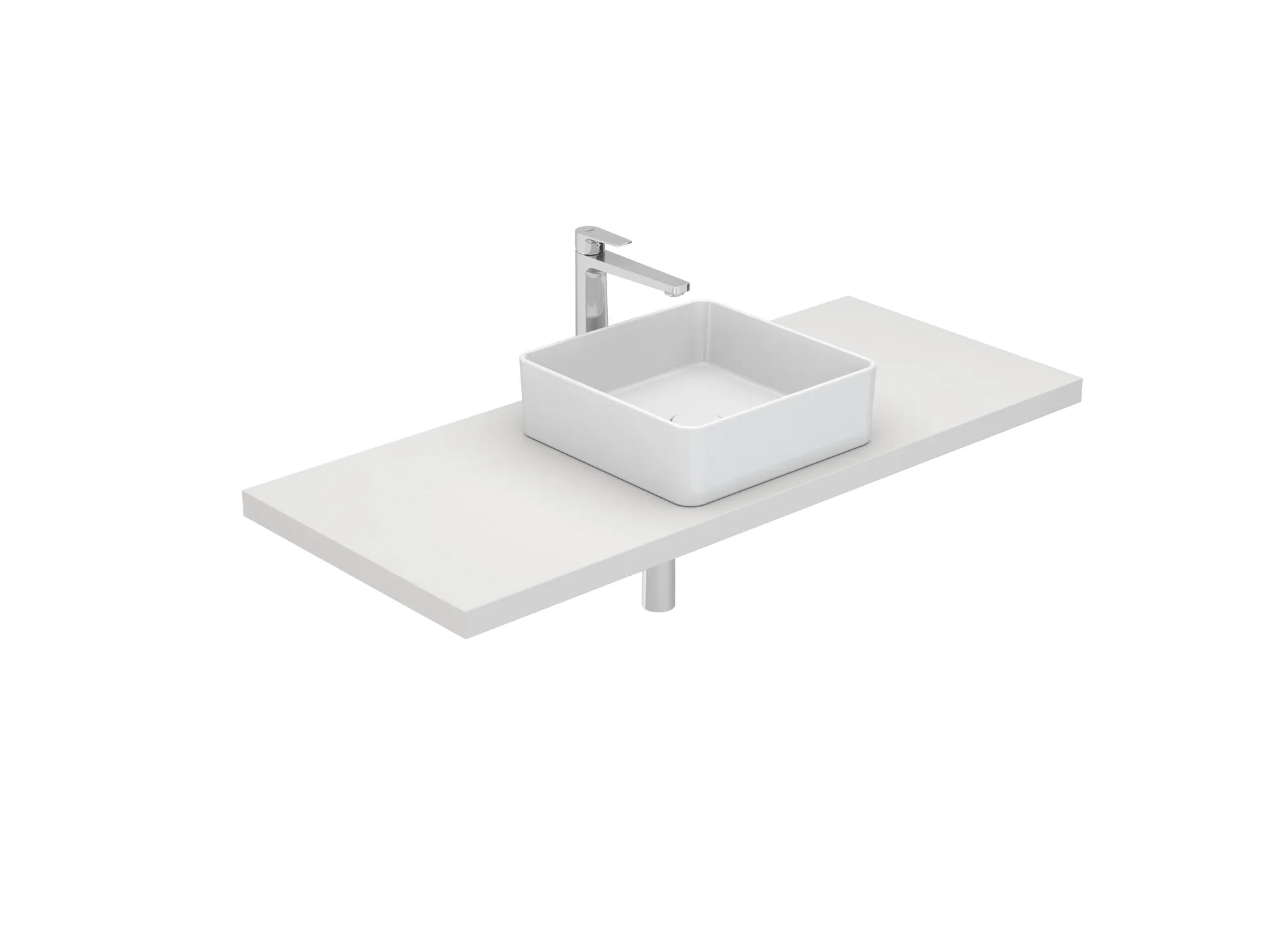 Lavatórios de bancada Branco HALO S10209150400000 Sanitana