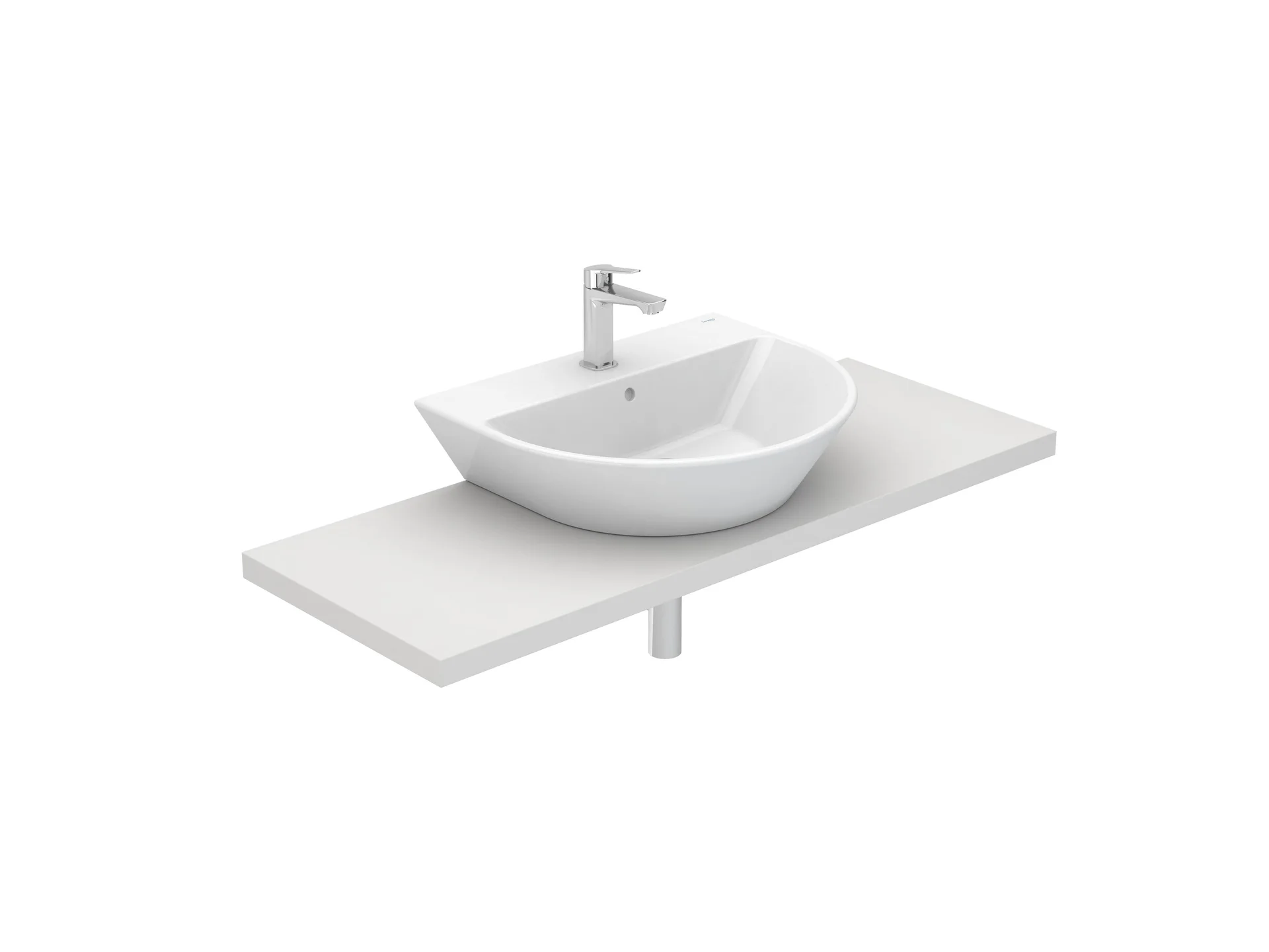 Lavatórios de bancada Branco LOFT S10205780700001 Sanitana