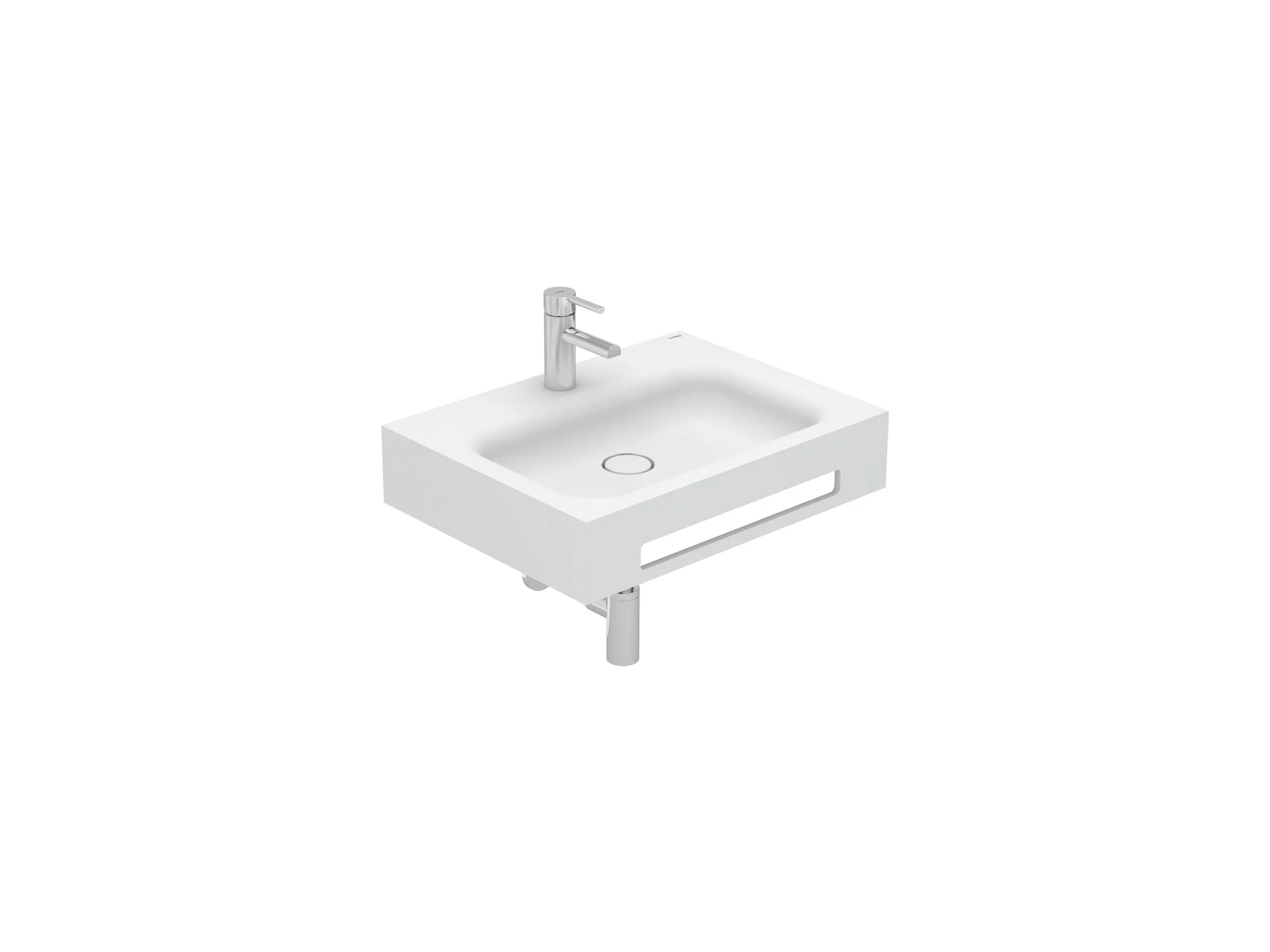 Lavatórios murais Branco VELVET S20205012000000 Sanitana